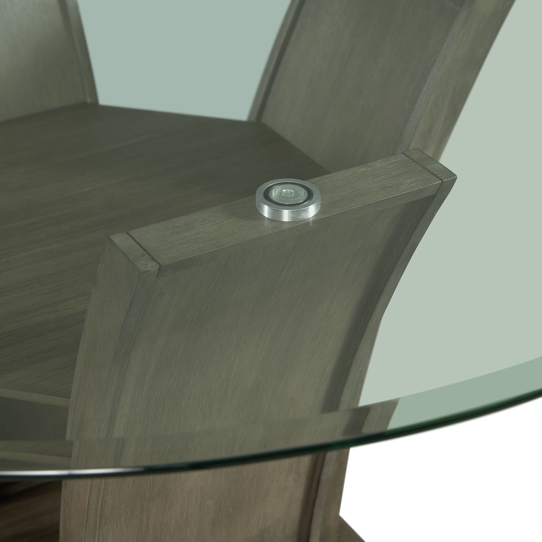 Dapper Grey Round Dining Table - Tampa Furniture Outlet