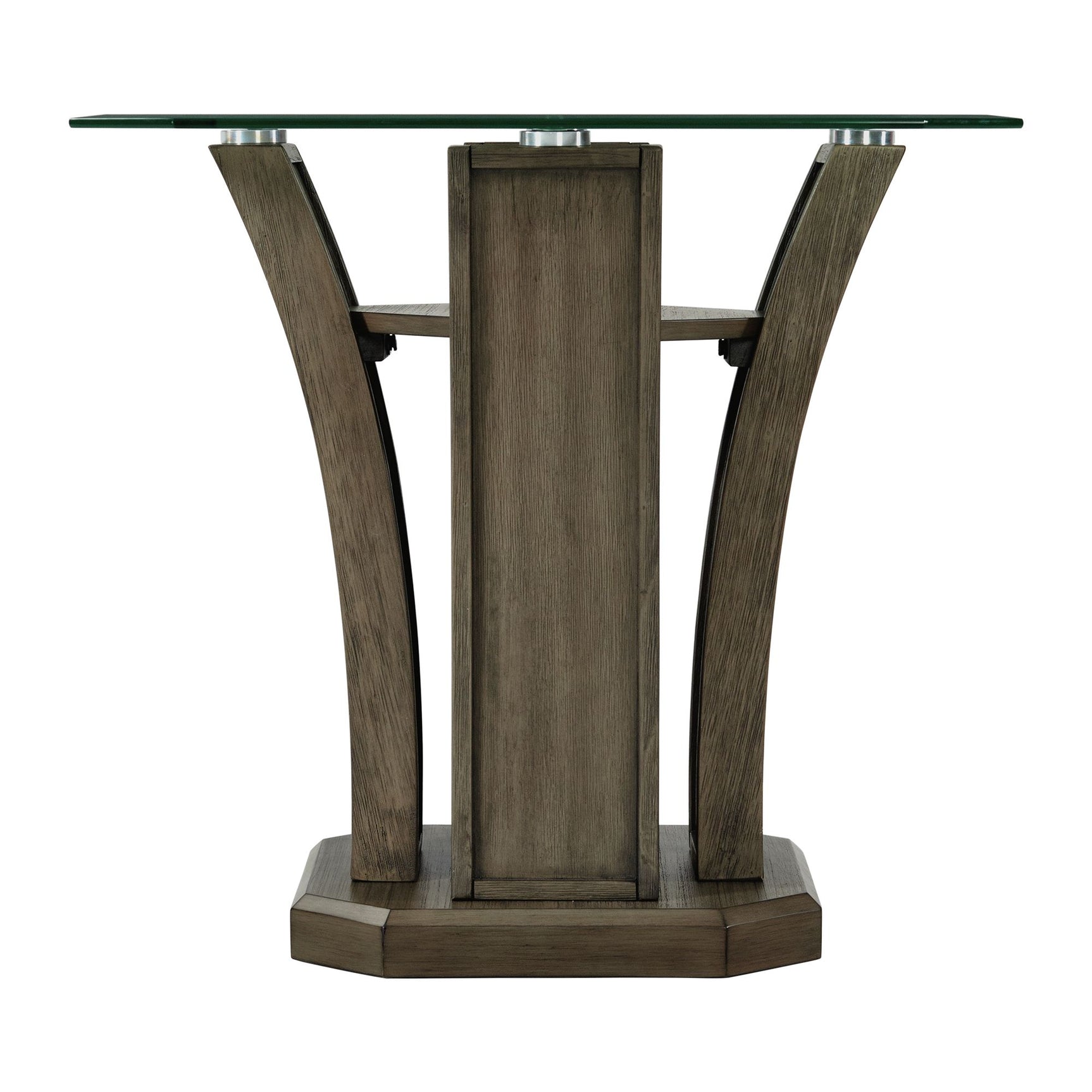 Dapper Square End Table Grey - Tampa Furniture Outlet
