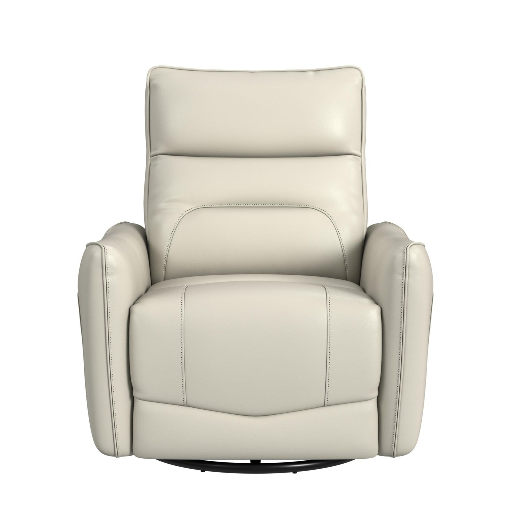 Deco P1 Recliner with Glider and Swivel in Del Mar Cream