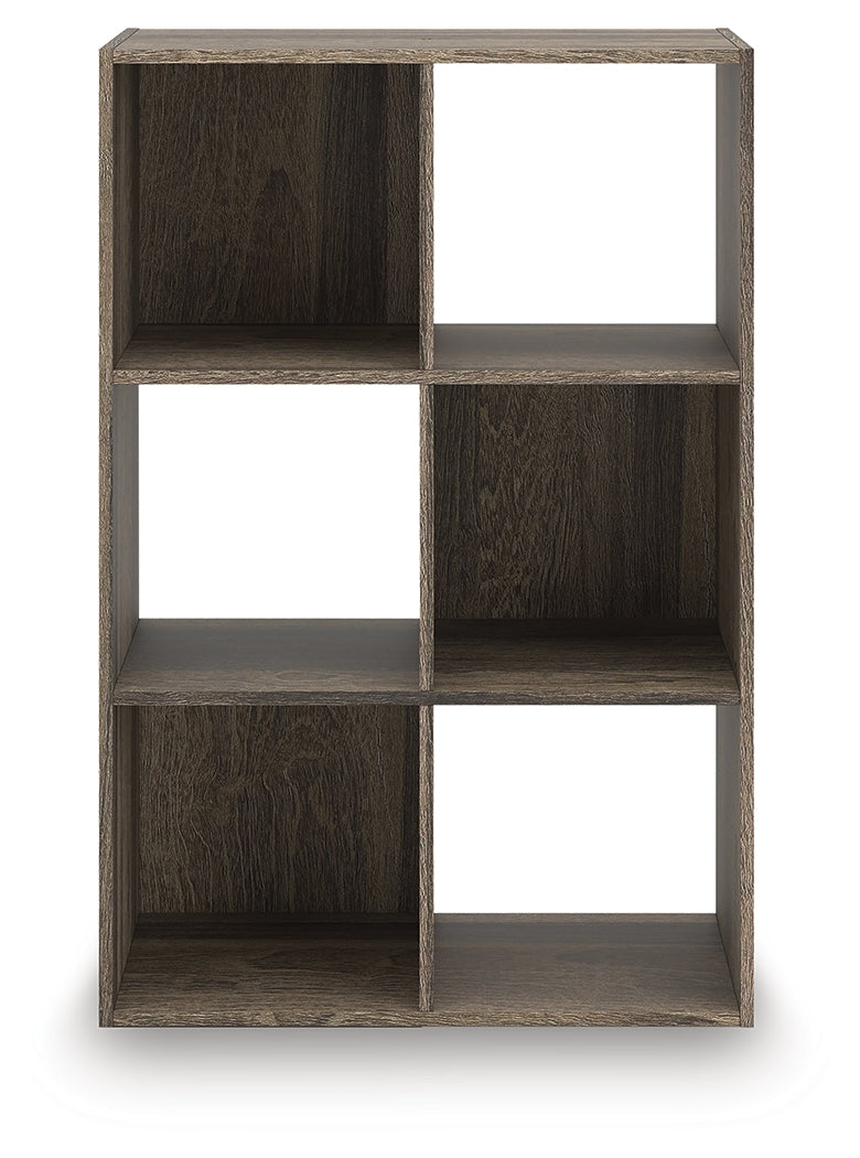 Tampa Furniture Outlet - Ashley Furniture - Shallifer Six Cube Organizer - Six Cube Organizer / Brown - EA1104-3X2