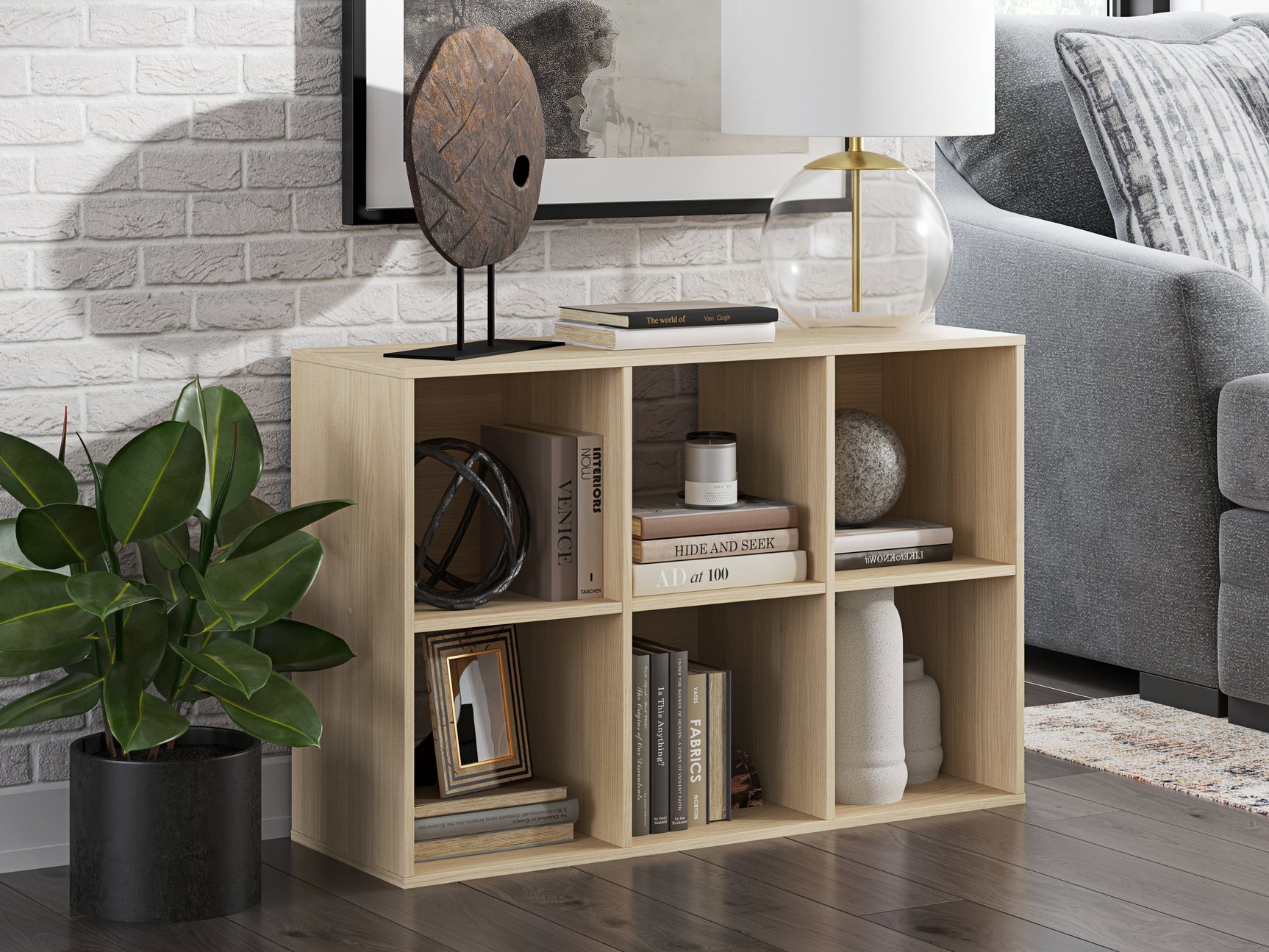 Piperton Six Cube Organizer - Tampa Furniture Outlet