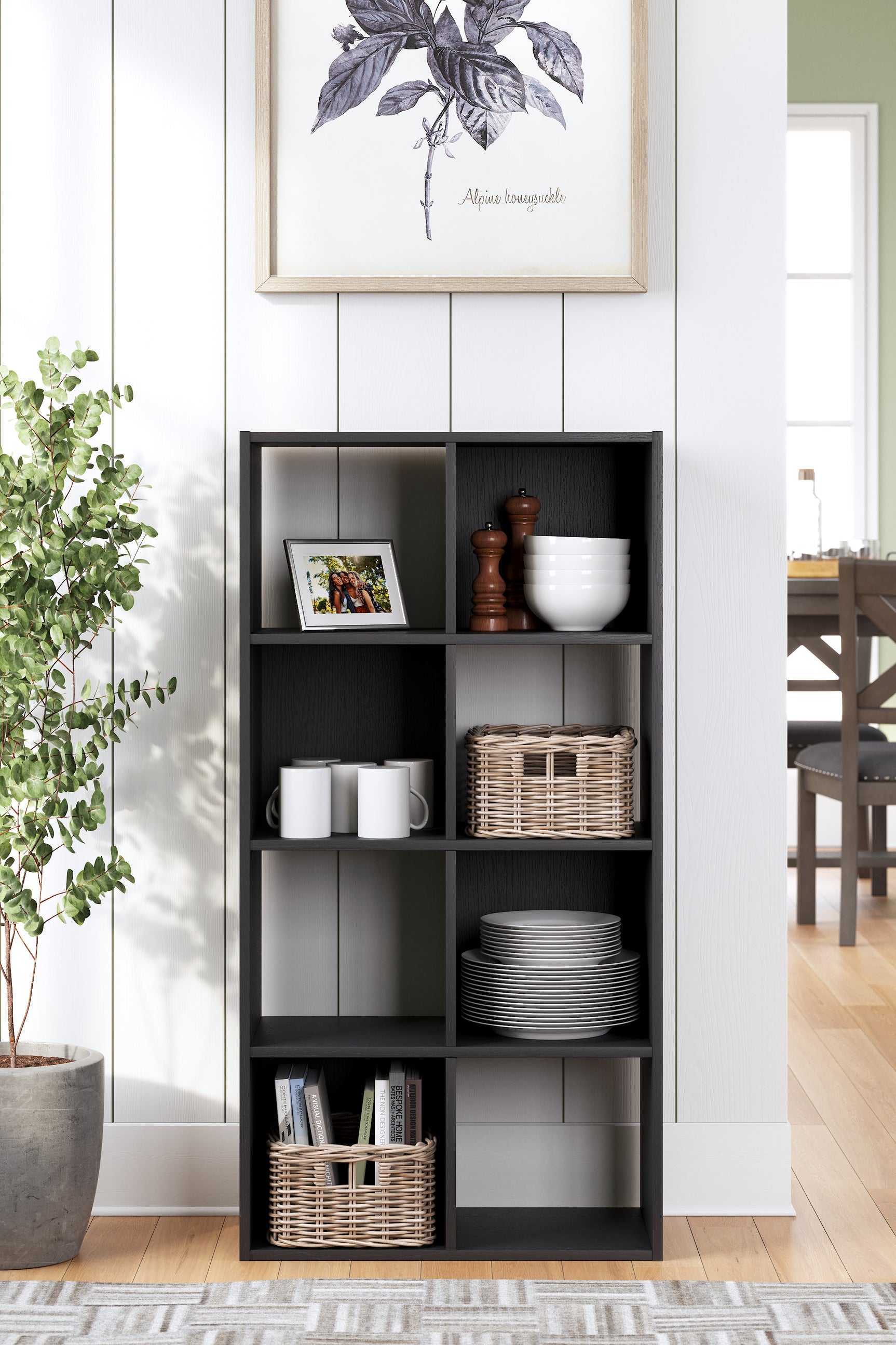Langdrew Eight Cube Organizer - Tampa Furniture Outlet
