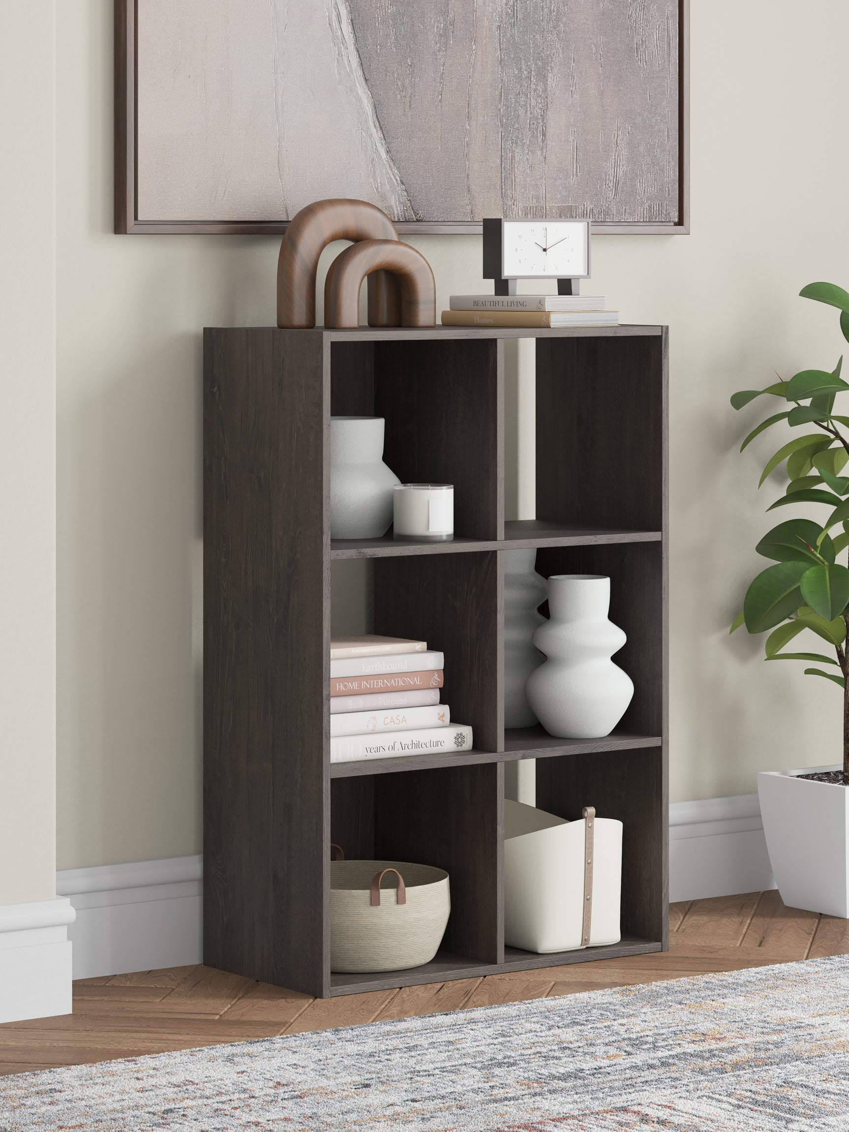 Piperton Six Cube Organizer - Tampa Furniture Outlet