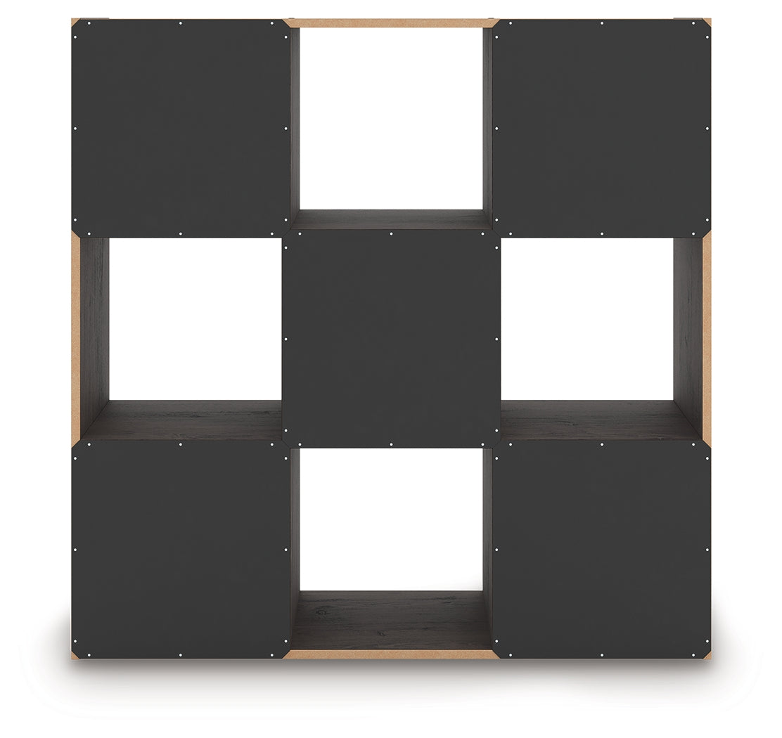 Piperton Nine Cube Organizer - Tampa Furniture Outlet