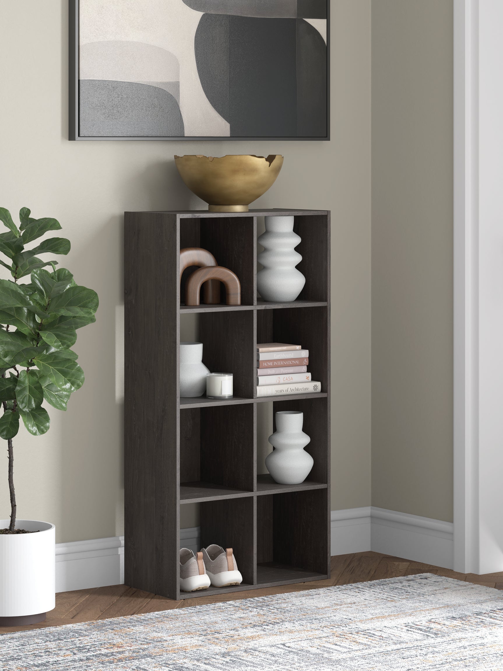 Piperton Eight Cube Organizer - Tampa Furniture Outlet