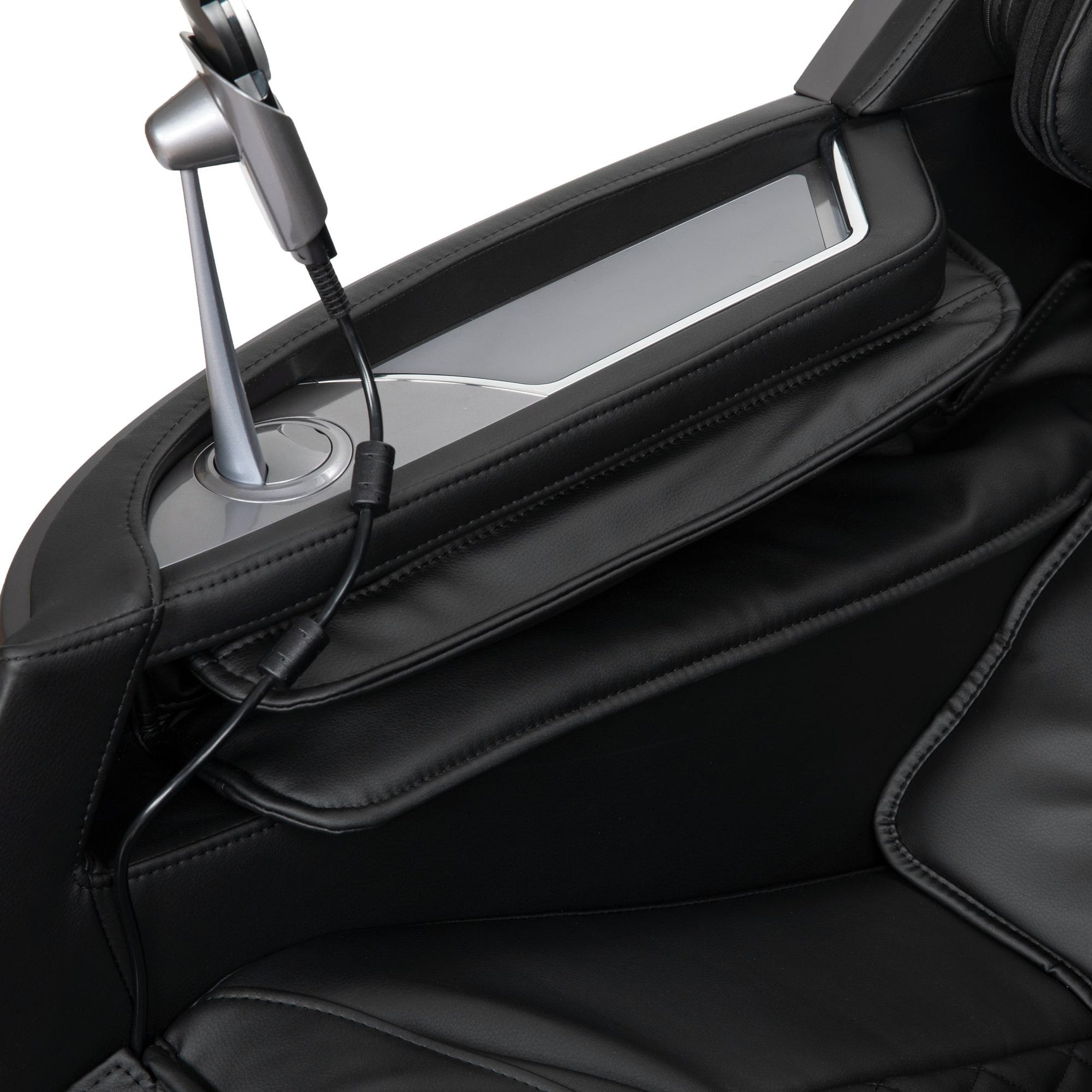 Ease Massage Chair in Black PU (Single Pack) - Tampa Furniture Outlet
