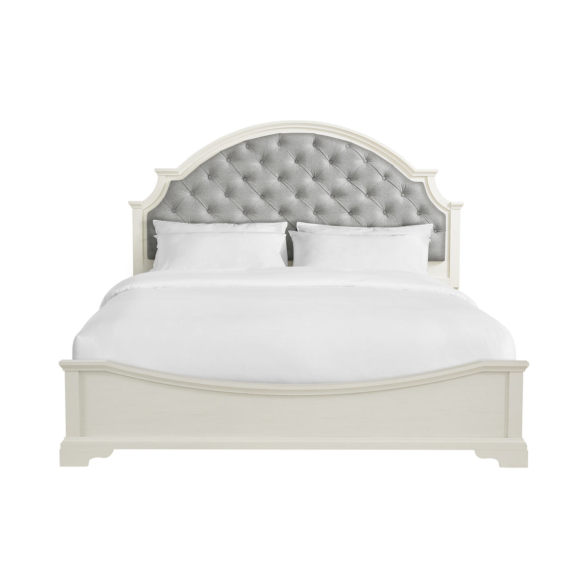Eastwood Youth King UPH Bed in Off-White