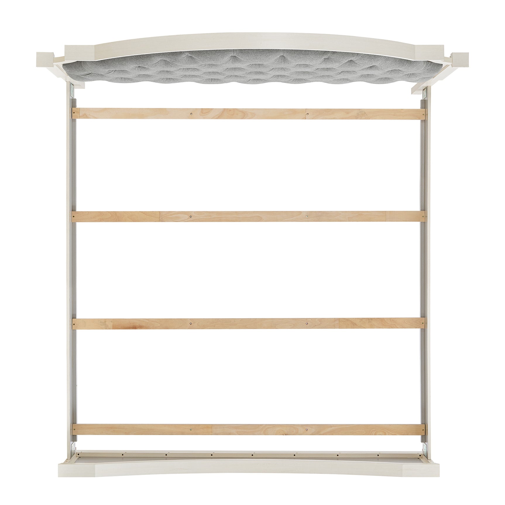 Eastwood Youth King UPH Bed in Off-White - Tampa Furniture Outlet