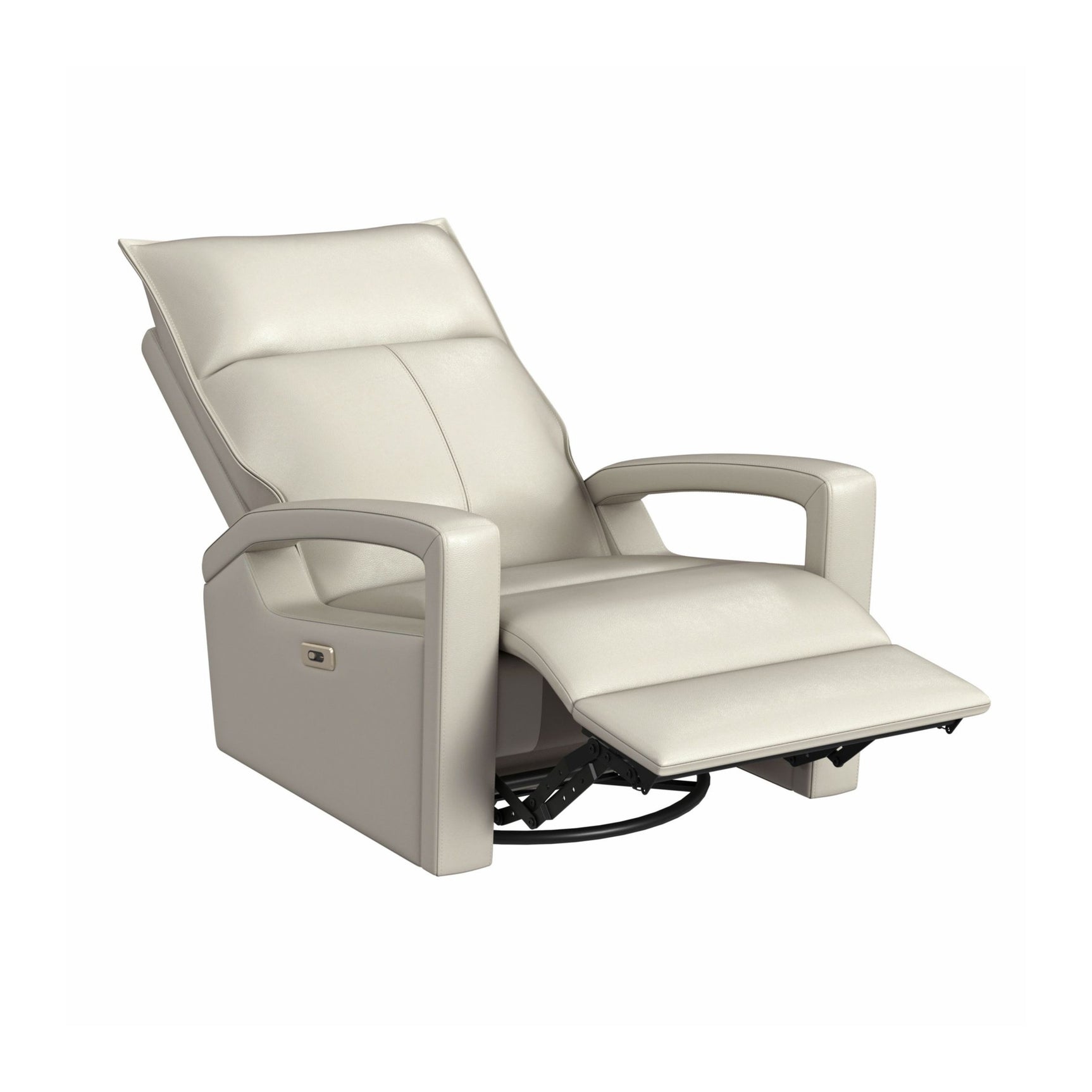 Eco P1 Recliner with Glider and Swivel in Del Mar Cream
