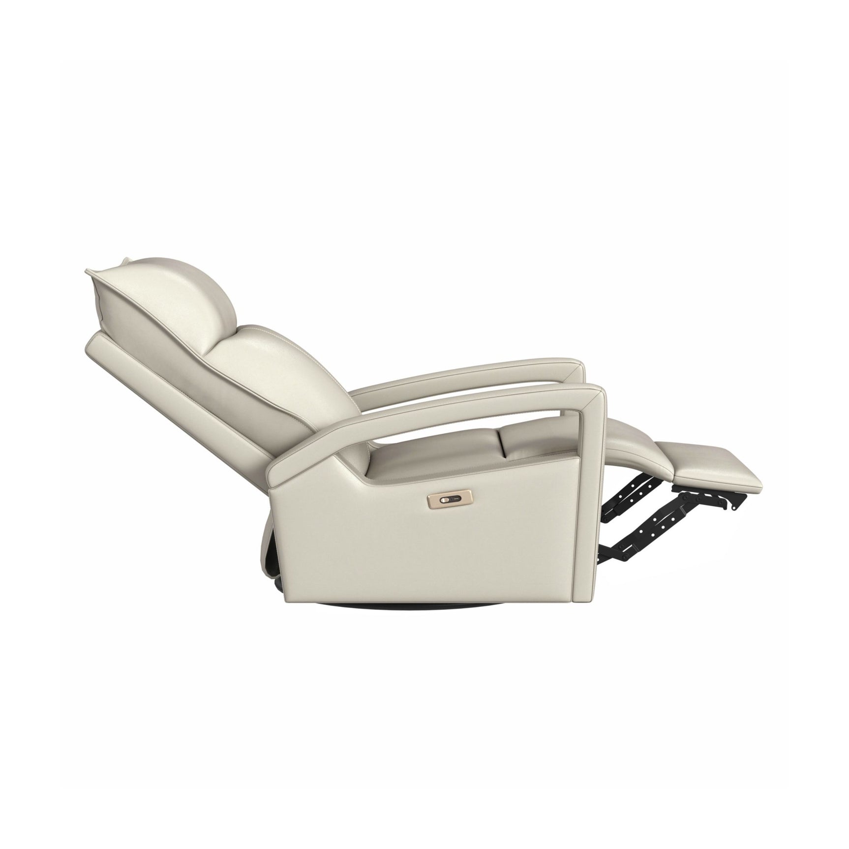 Eco P1 Recliner with Glider and Swivel in Del Mar Cream