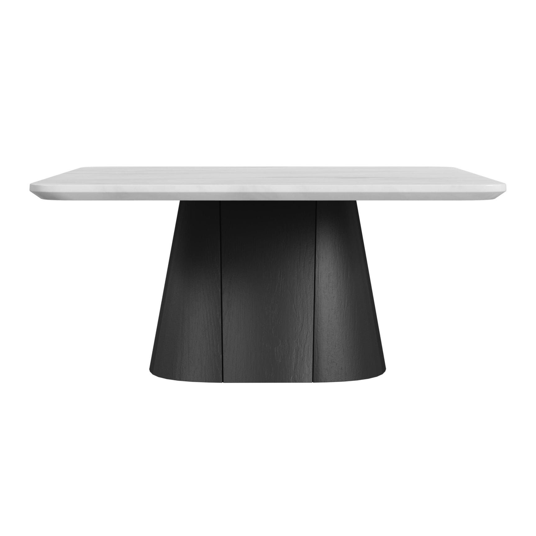 Edison Coffee Table in White and Black - Tampa Furniture Outlet