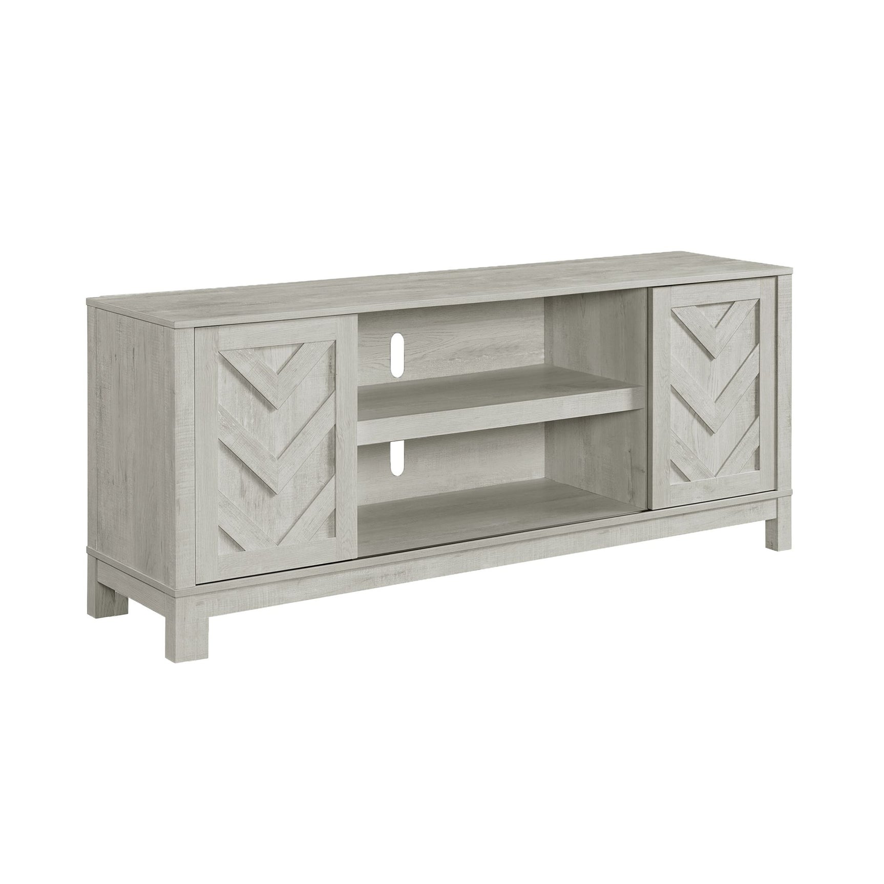 Eleanor 70" TV Stand with Sliding Door in White