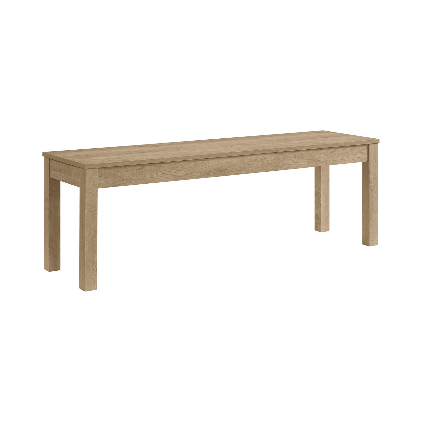 Eleanor Dining Bench in Brown