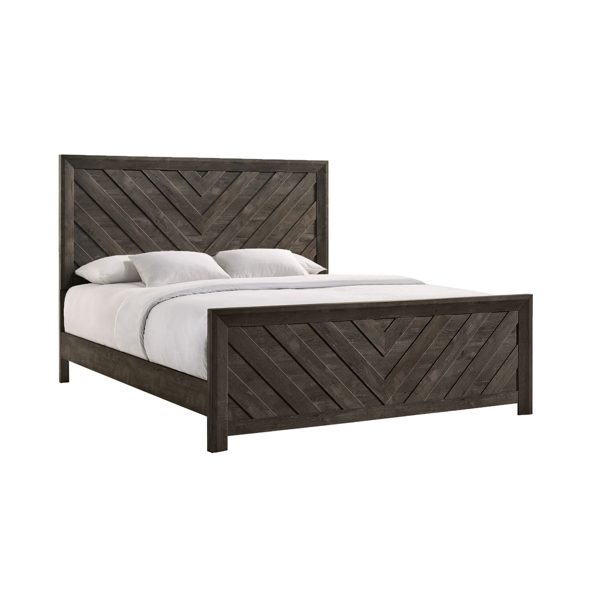 Eleanor King Bed in Mocha Grey