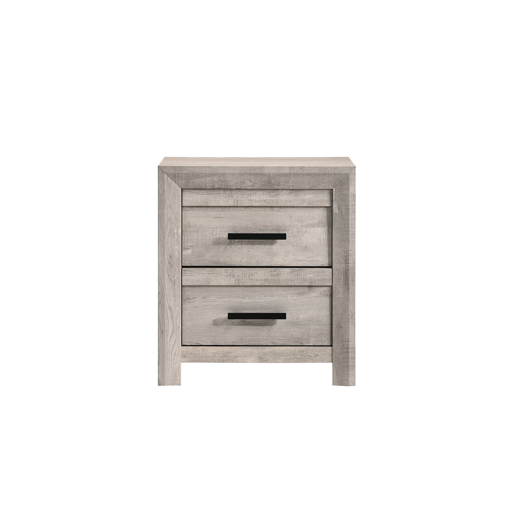 Eleanor 2-Drawer Nightstand in White - Tampa Furniture Outlet