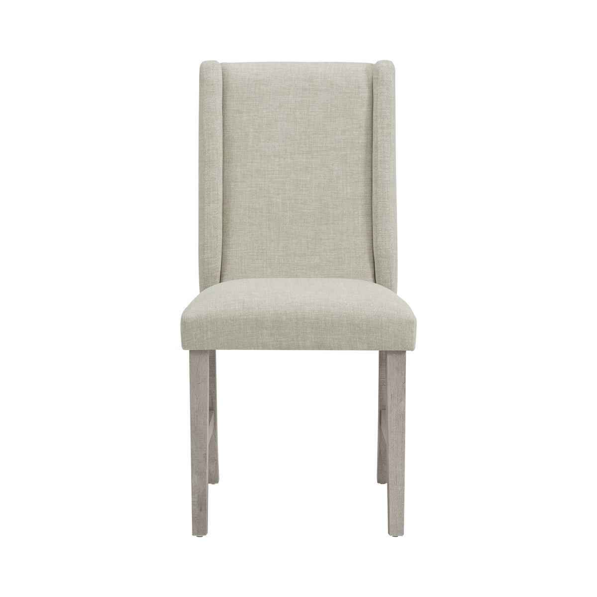 Eleanor Dining Side Chair with Heirloom Fabric in White (2 Per Carton)
