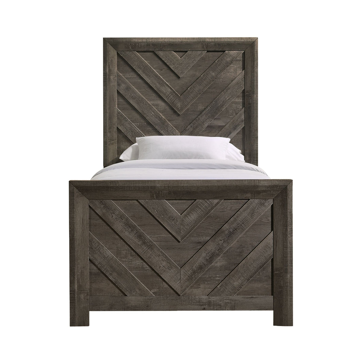 Eleanor Twin Bed in Mocha Grey