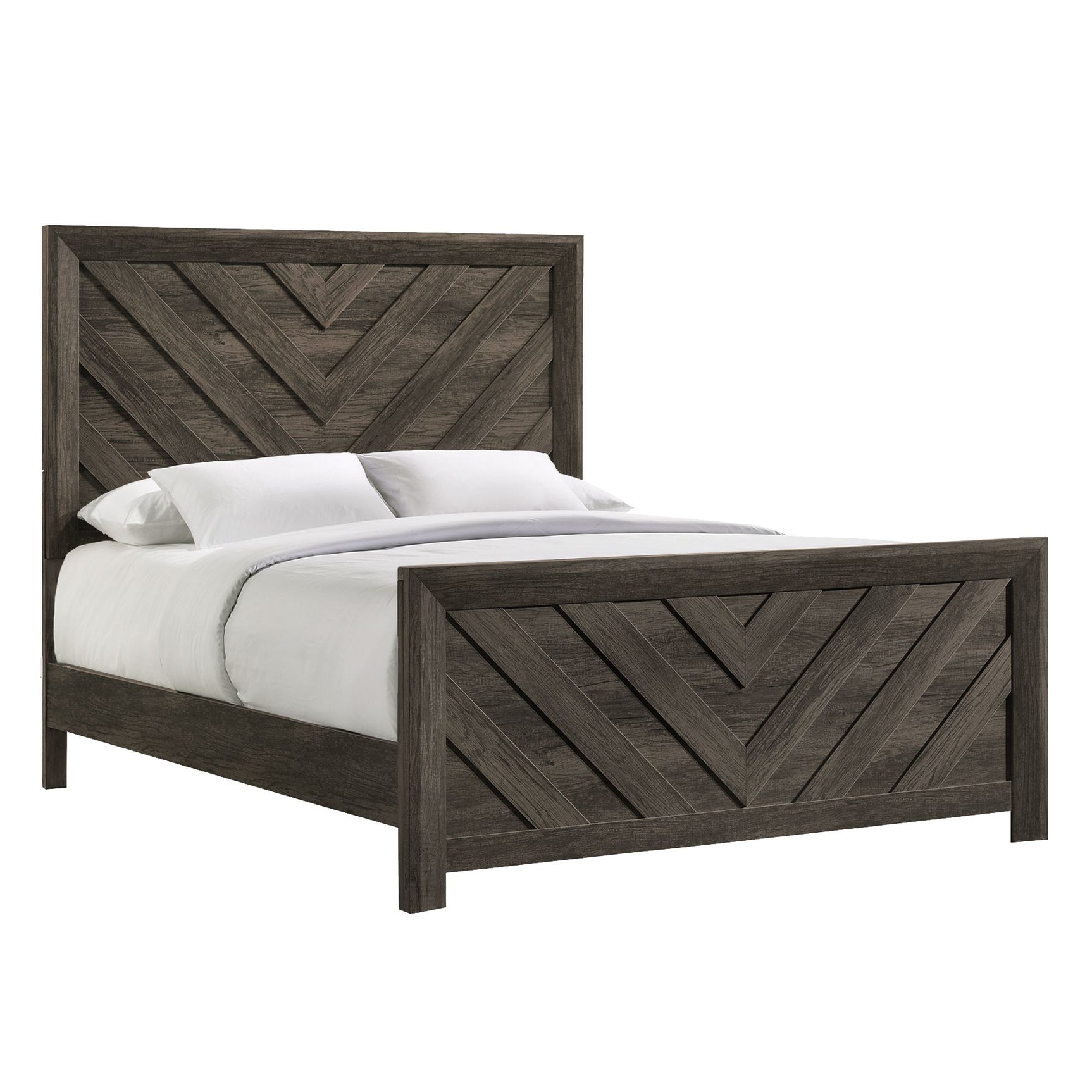 Eleanor Full Bed in Mocha Grey - Tampa Furniture Outlet