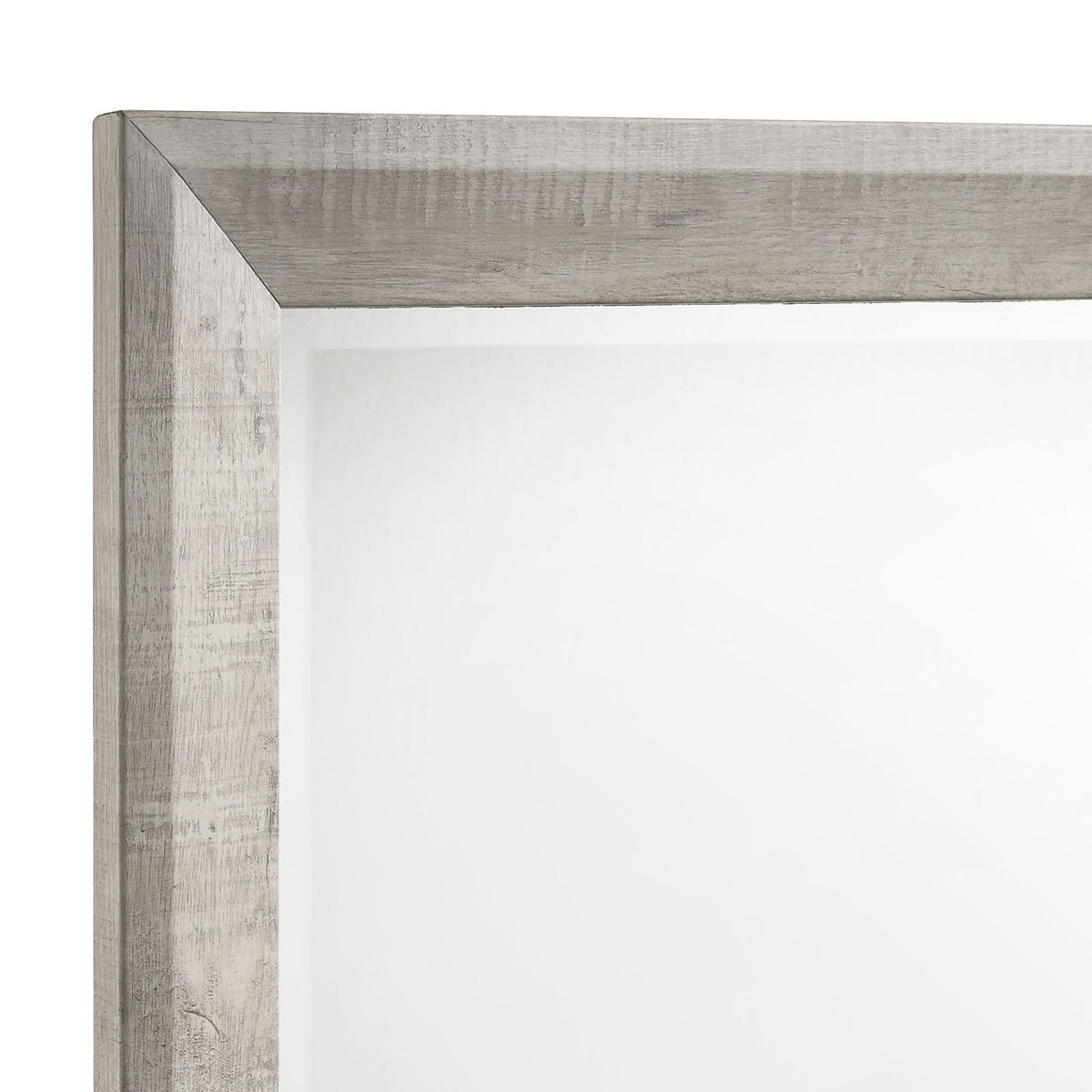 Ellen Dresser & Mirror Set White
