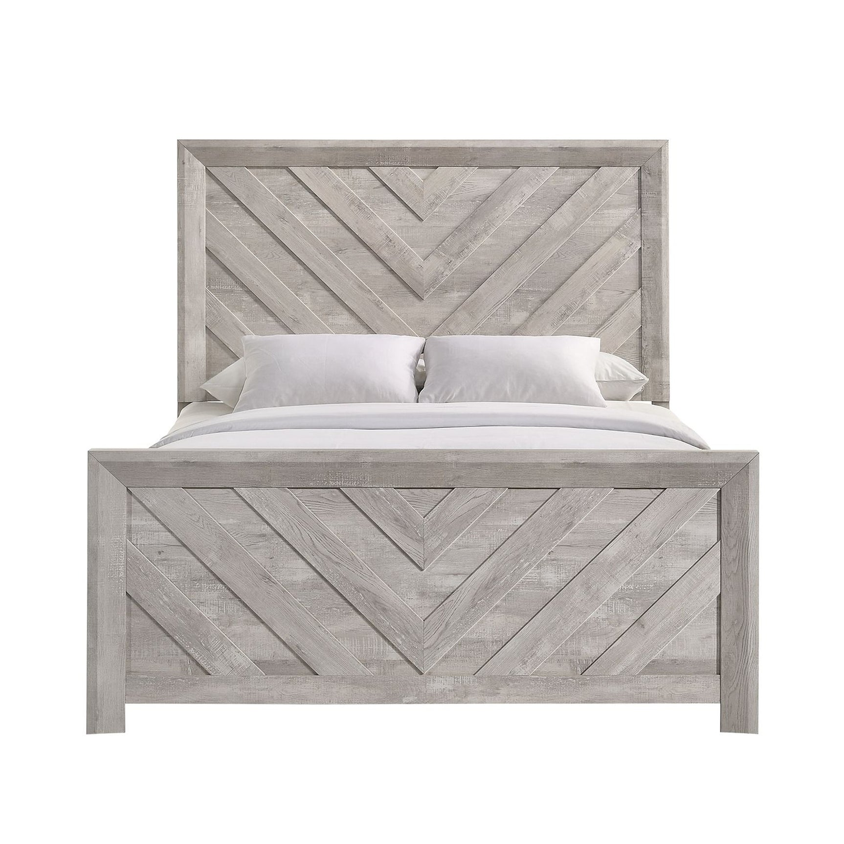 Ellen Queen Bed White