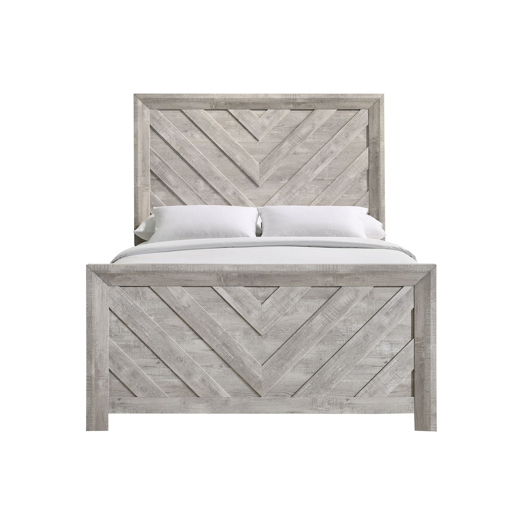 Ellen Full Bed White - Tampa Furniture Outlet