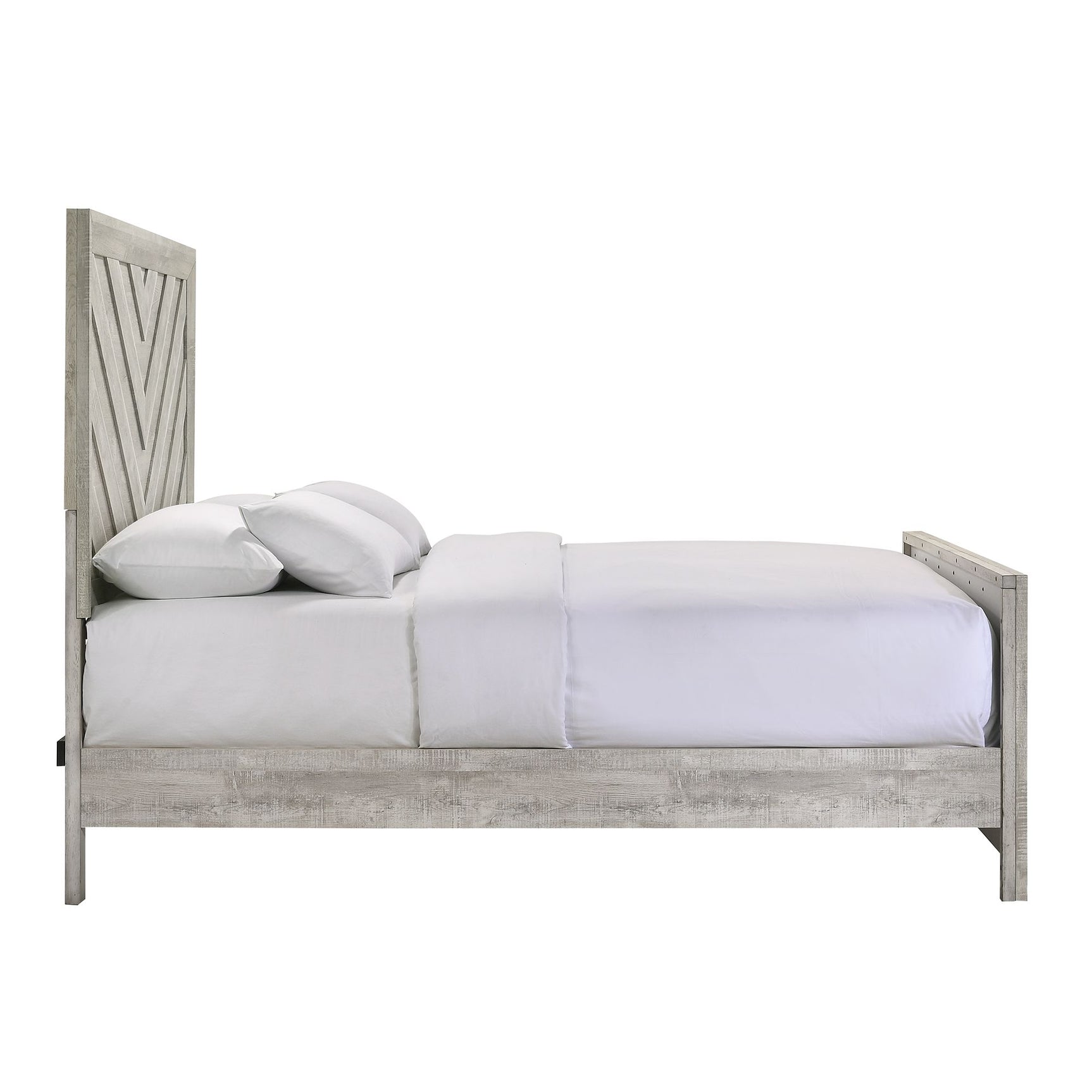 Ellen King Bed White - Tampa Furniture Outlet