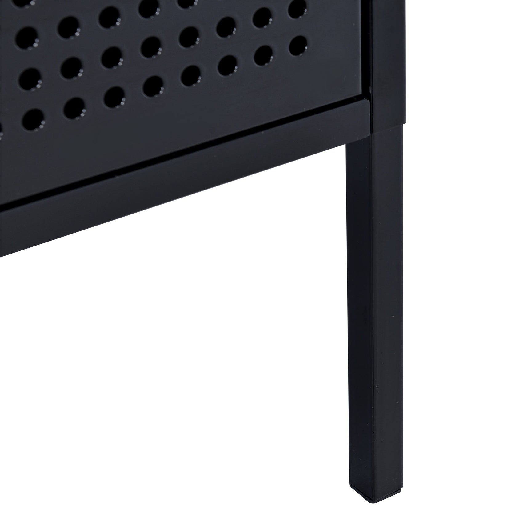 Ember Nightstand (C-1094) BLACK NIGHTSTAND W/ USB - Tampa Furniture Outlet