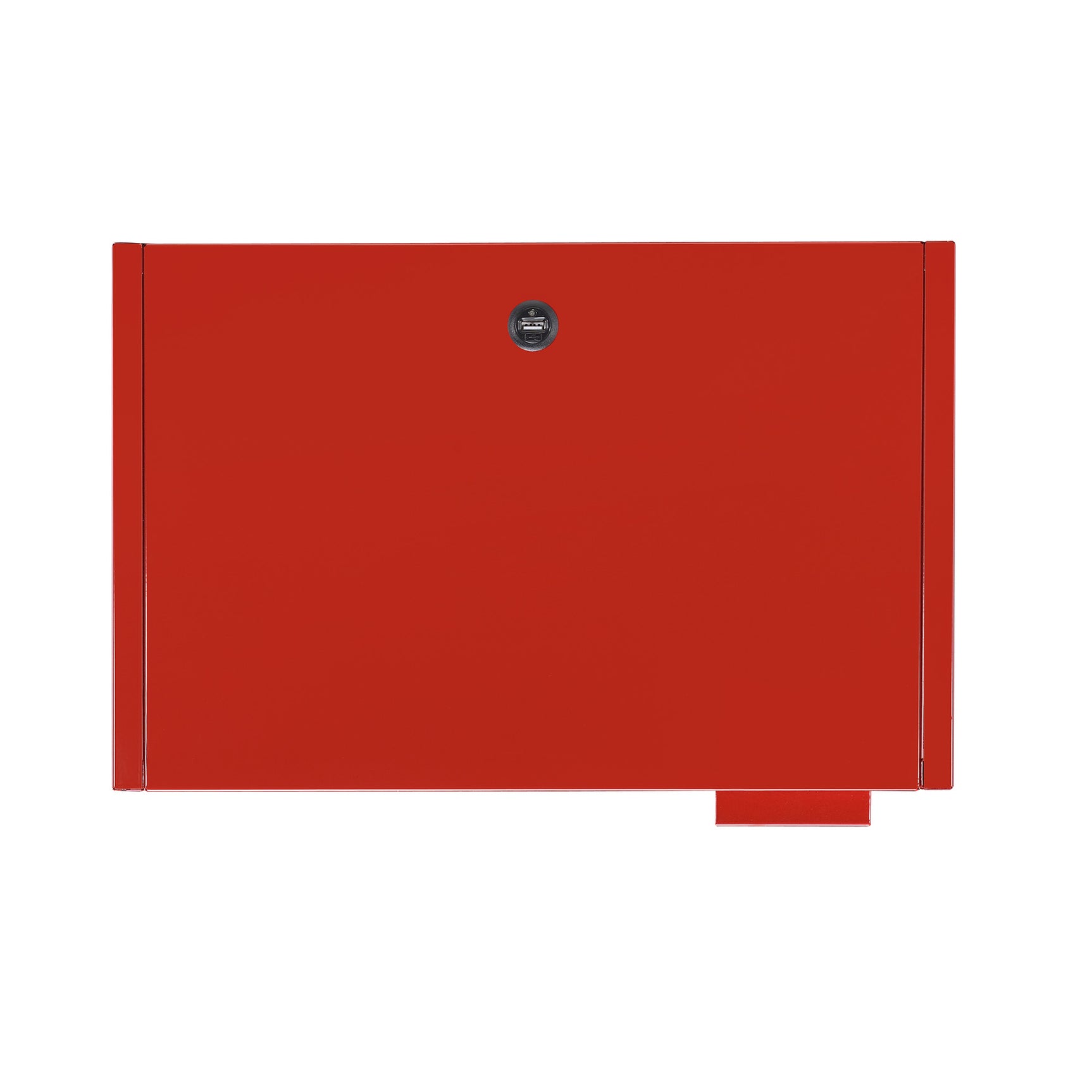 Ember Nightstand (C-1094) RED NIGHTSTAND W/ USB - Tampa Furniture Outlet