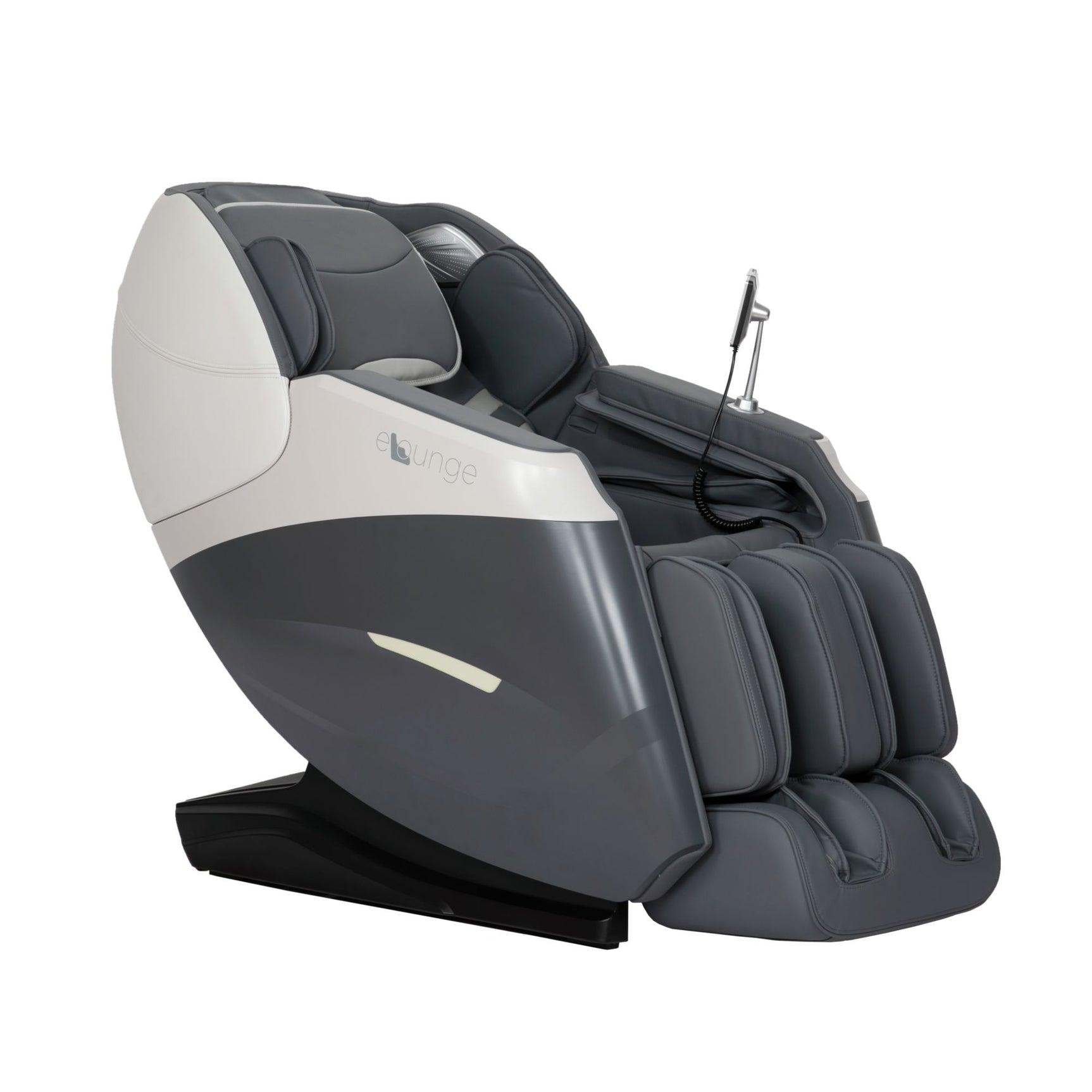 Embrace Massage Chair in Charcoal PU - Tampa Furniture Outlet