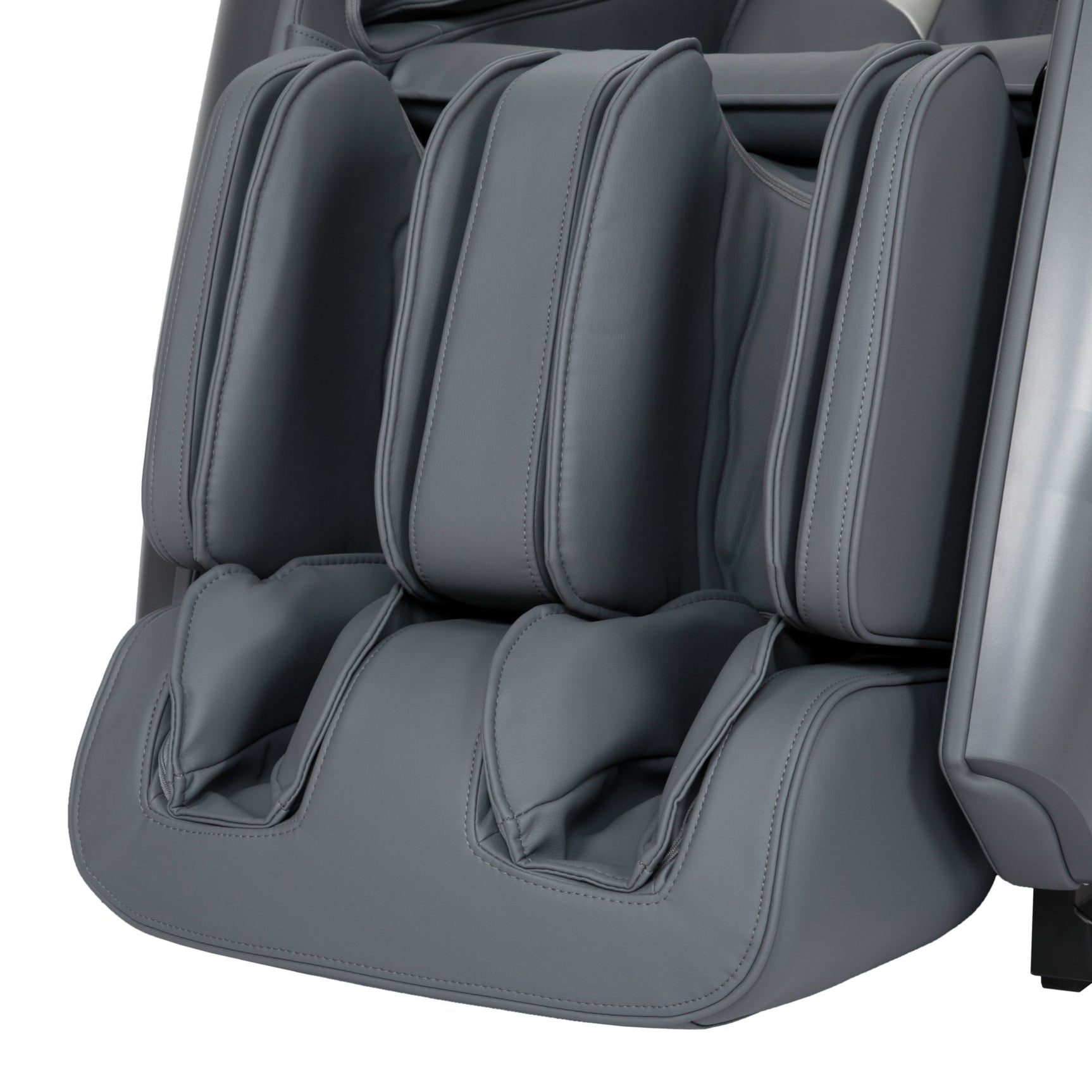 Embrace Massage Chair in Charcoal PU - Tampa Furniture Outlet