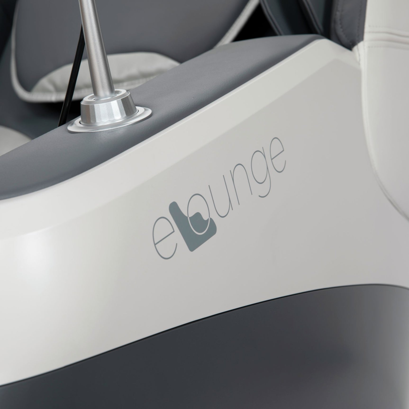 Embrace Massage Chair in Charcoal PU - Tampa Furniture Outlet