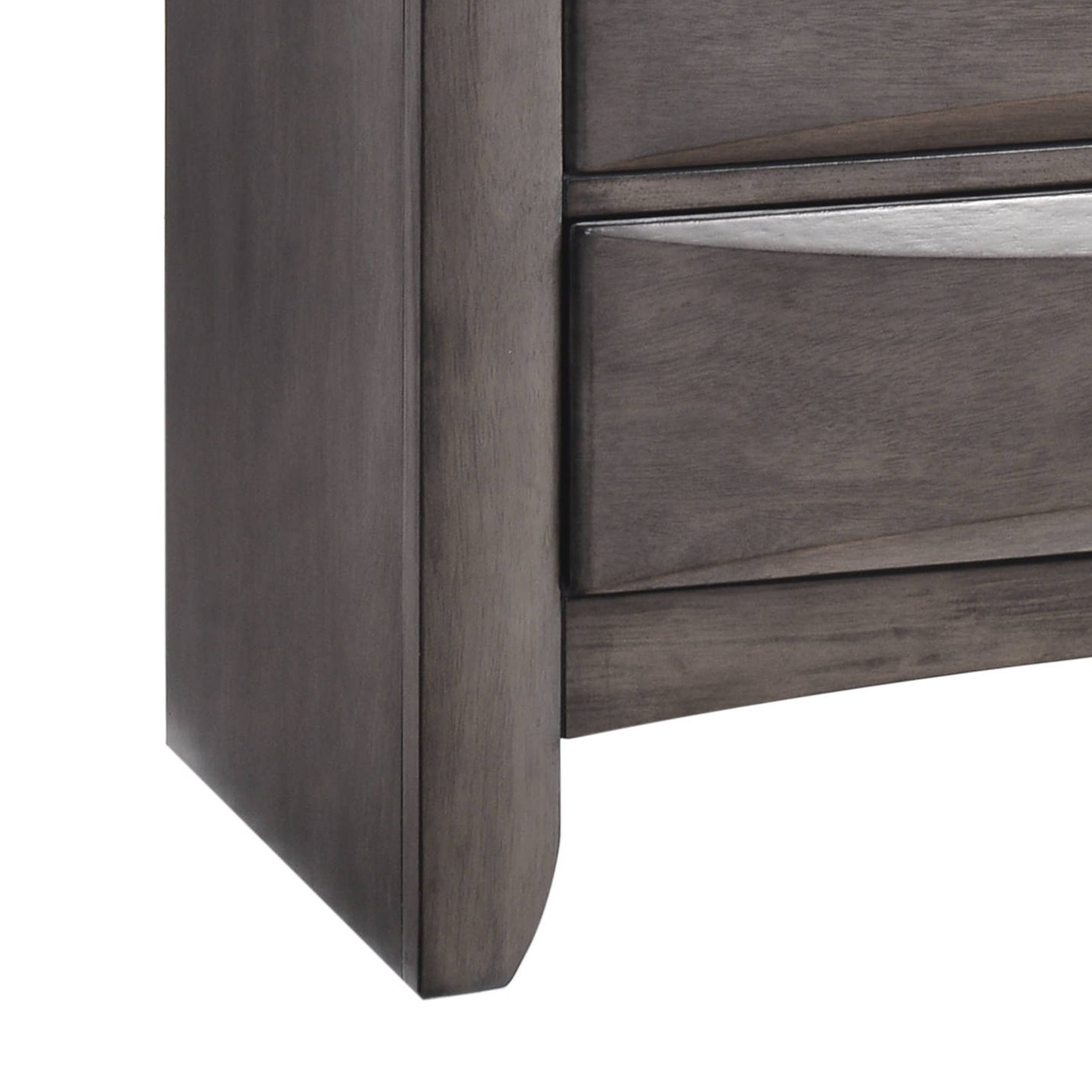 Emily Chest Grey 5Drawer (Sturdy) - Tampa Furniture Outlet