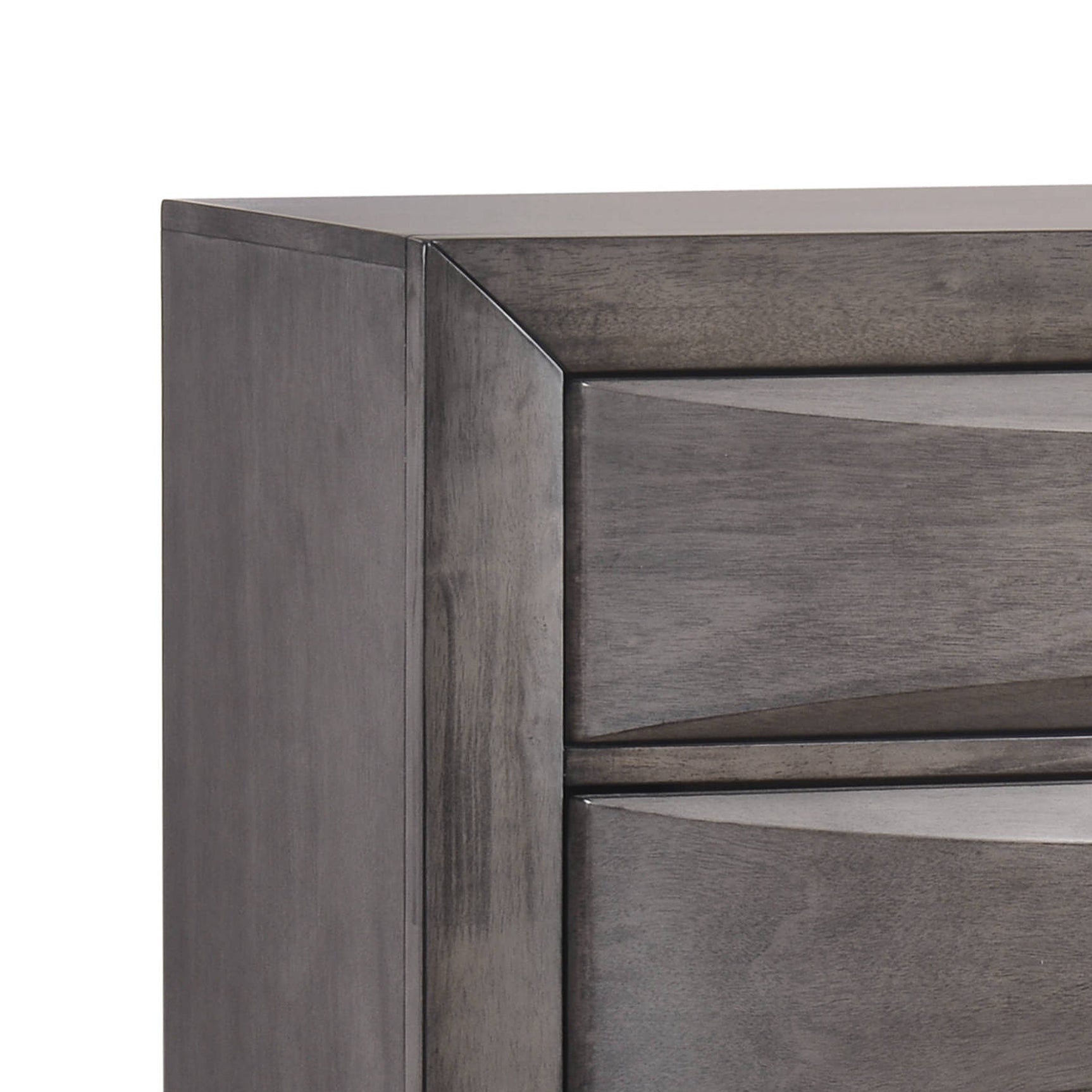 Emily Chest Grey 5Drawer (Sturdy) - Tampa Furniture Outlet