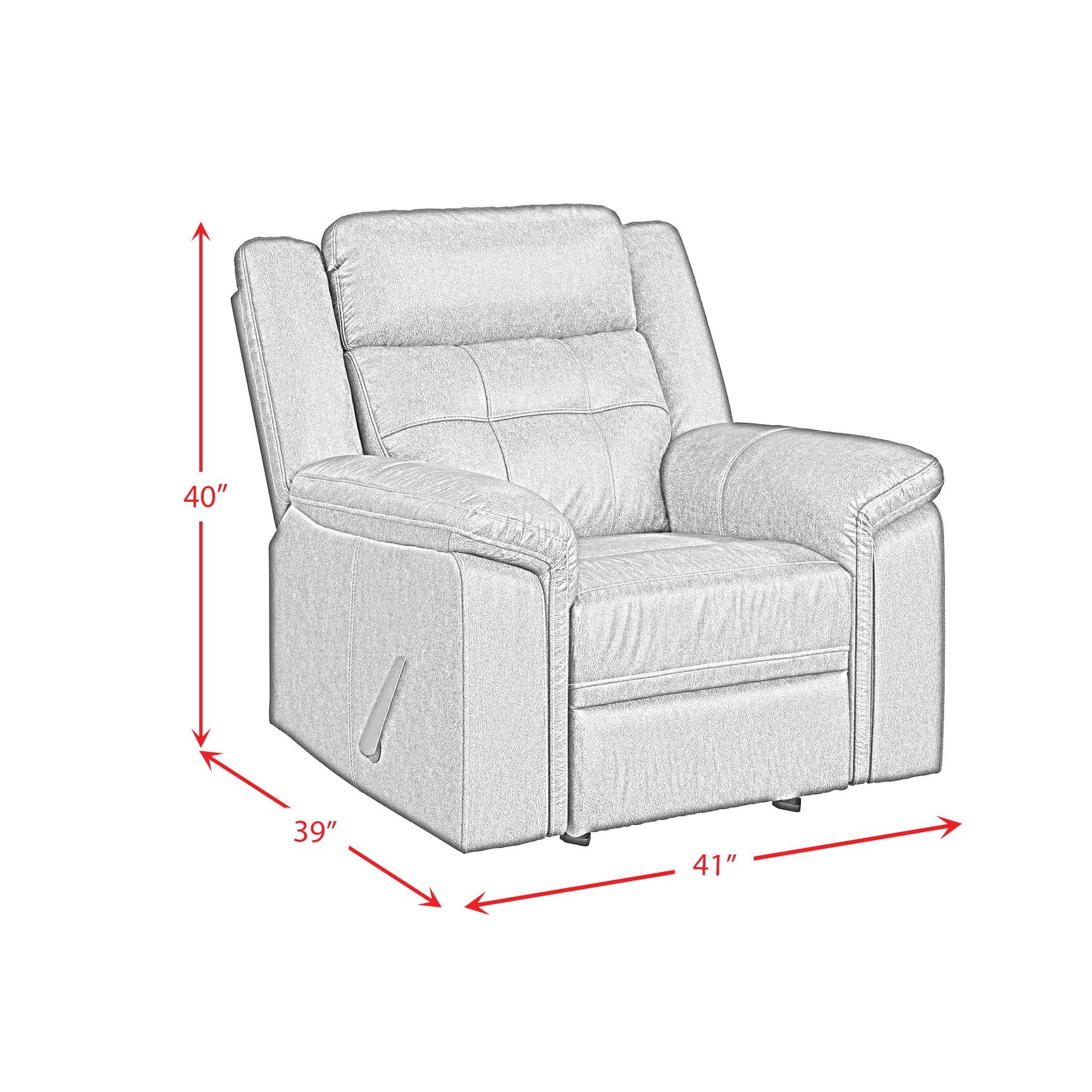 Epic Rocker Recliner in Vine Chestnut