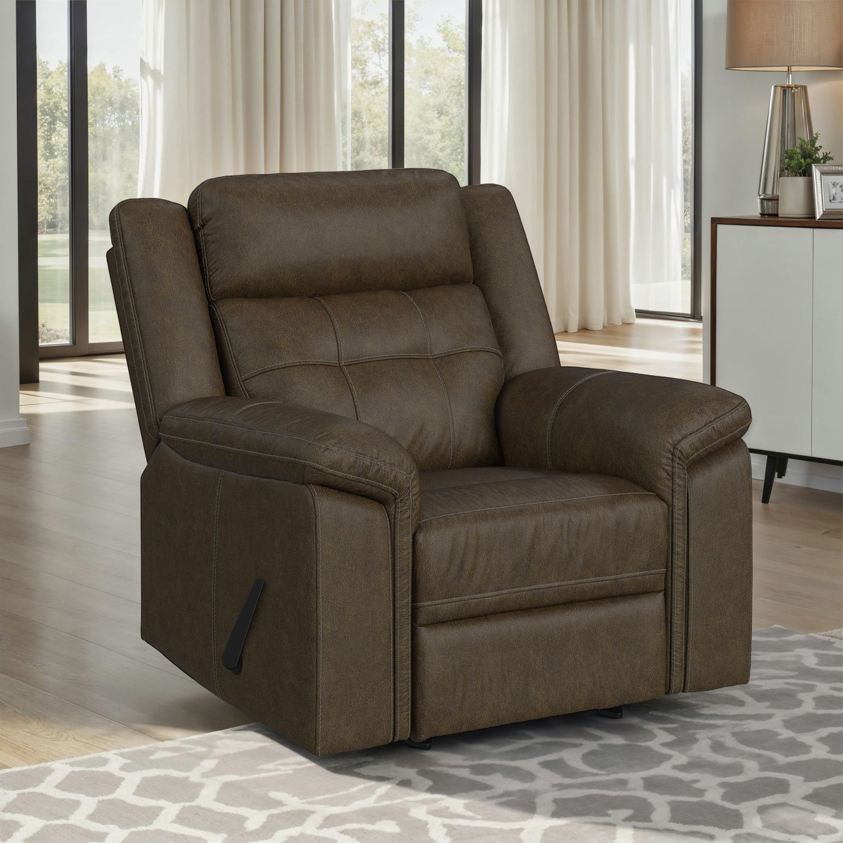 Epic Rocker Recliner in Vine Chestnut – SKU U-16520-9830-106 | Elements