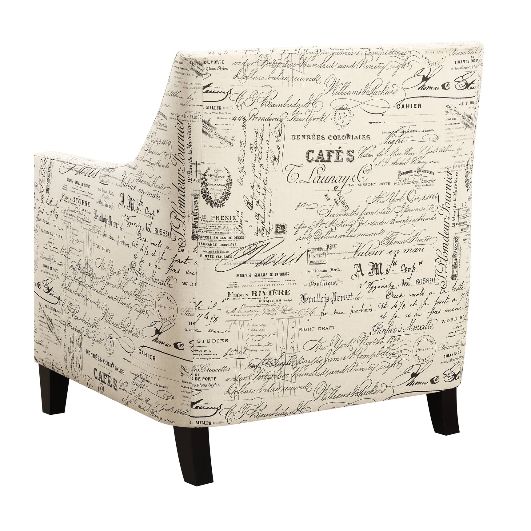 Erica 497 Chair W/Chrome Nails French Script (ISTA 3) - Tampa Furniture Outlet