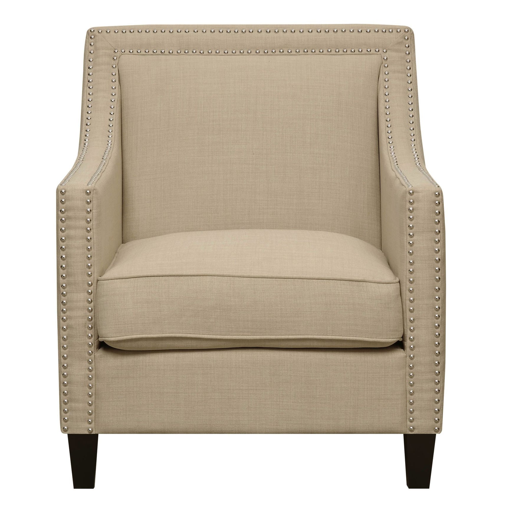 Erica 497 Chair W/Chrome Nails Heirloom Natural (ISTA 3) - Tampa Furniture Outlet