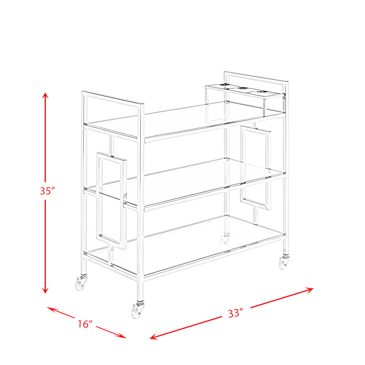 Ezra Serving Cart 3A Packing