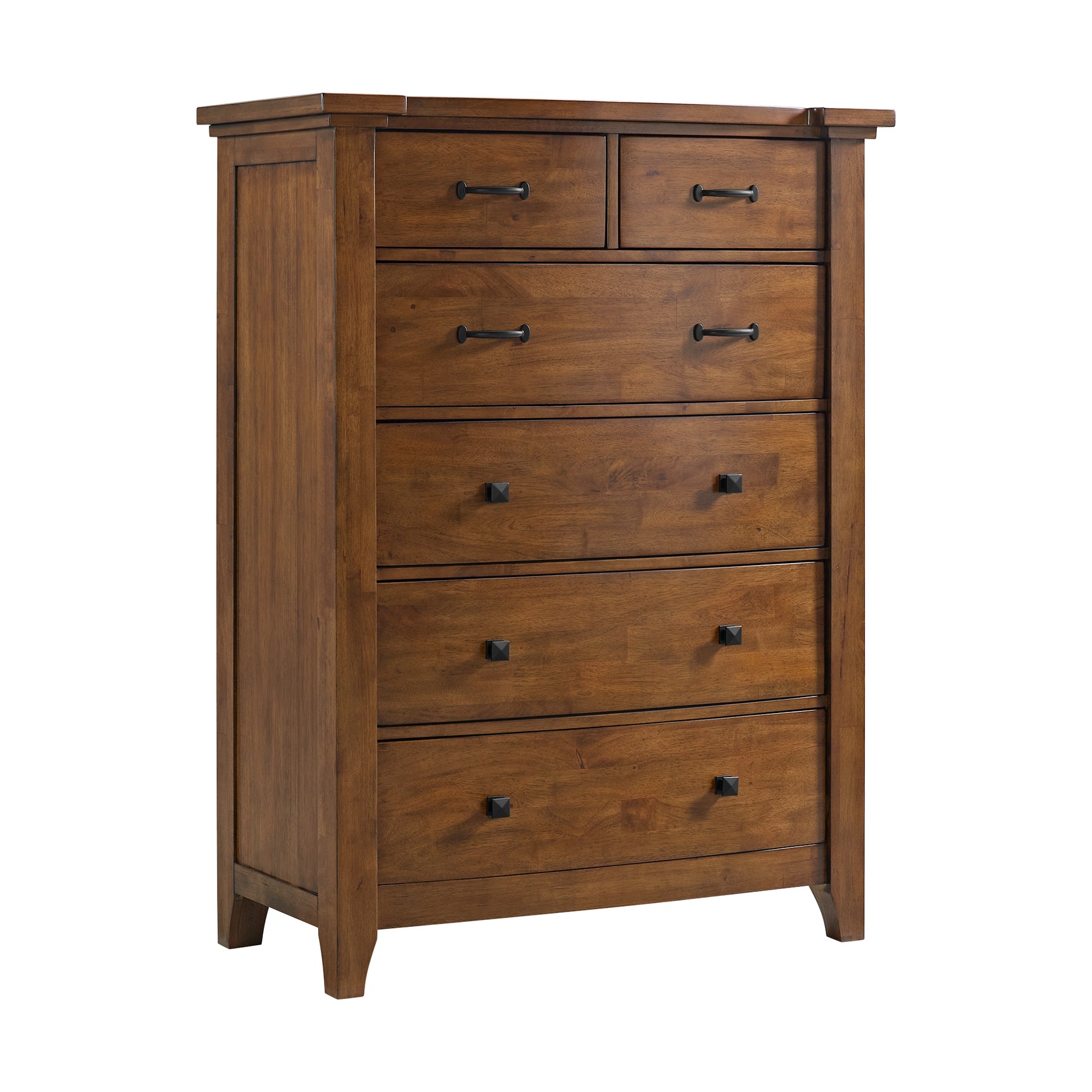 Gage 6-Drawer Chest in Chestnut - Tampa Furniture Outlet