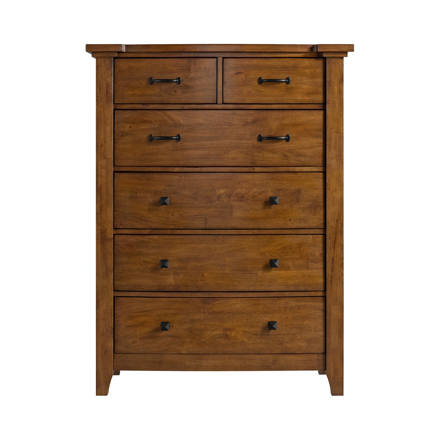 Gage 6-Drawer Chest in Chestnut