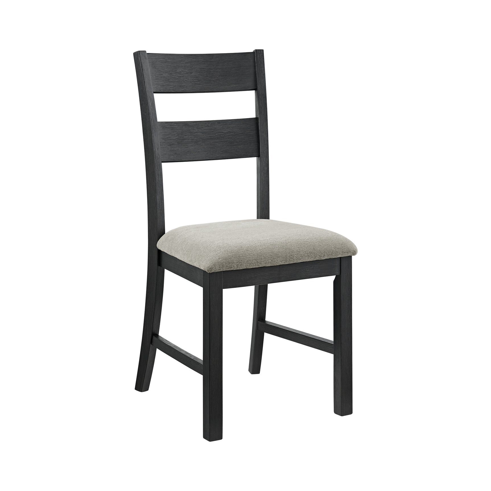 Garcia 5PC Dining Set with Table and 4 Chairs in Black