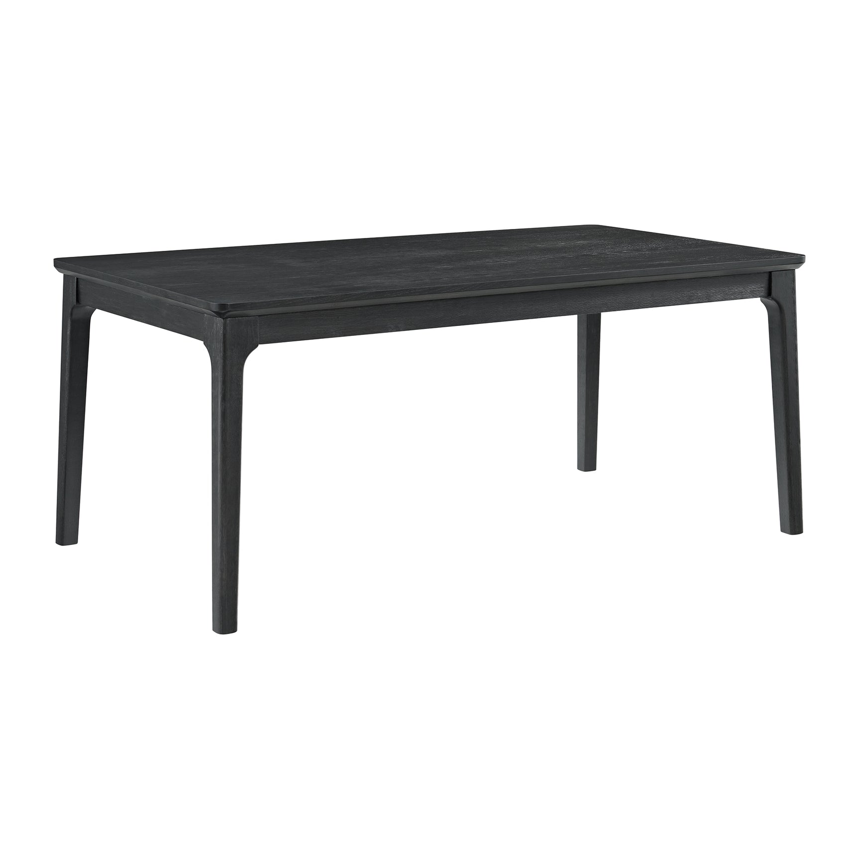 Garcia 6PC Dining Set with Table, 4 Chairs, and Bench in Black - Tampa Furniture Outlet