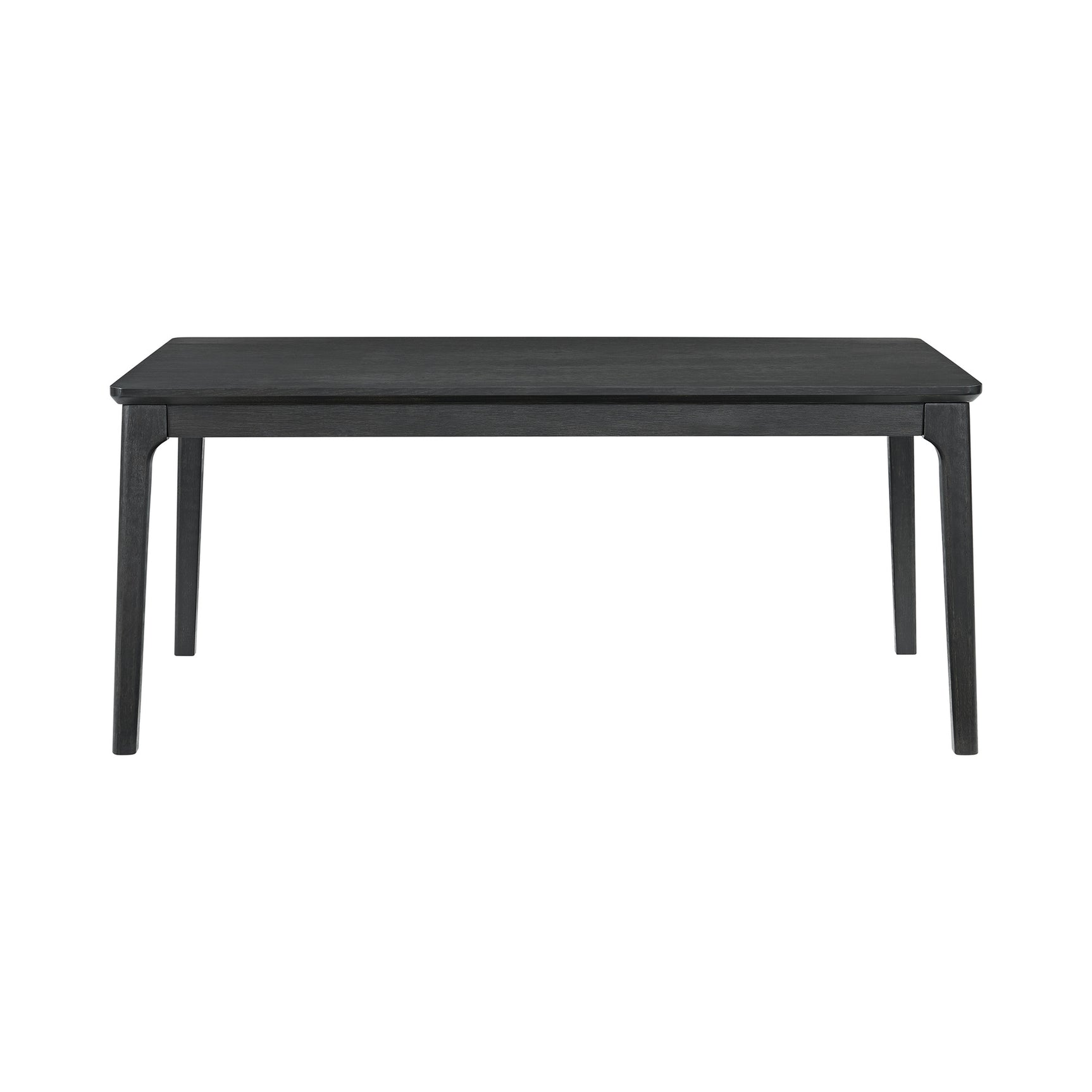 Garcia 6PC Dining Set with Table, 4 Chairs, and Bench in Black