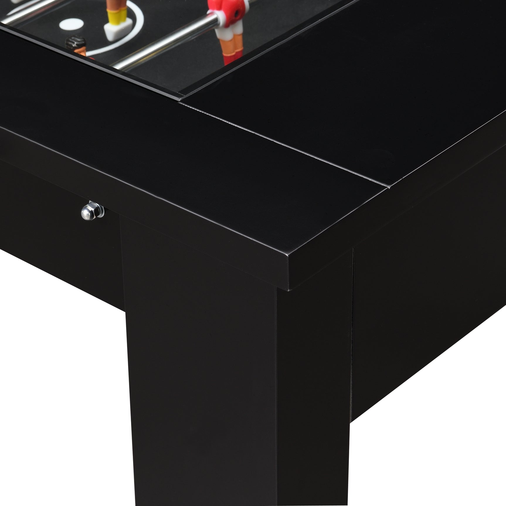 Giga Foosball Table (SSG-110601) Black Foosball Table - Tampa Furniture Outlet
