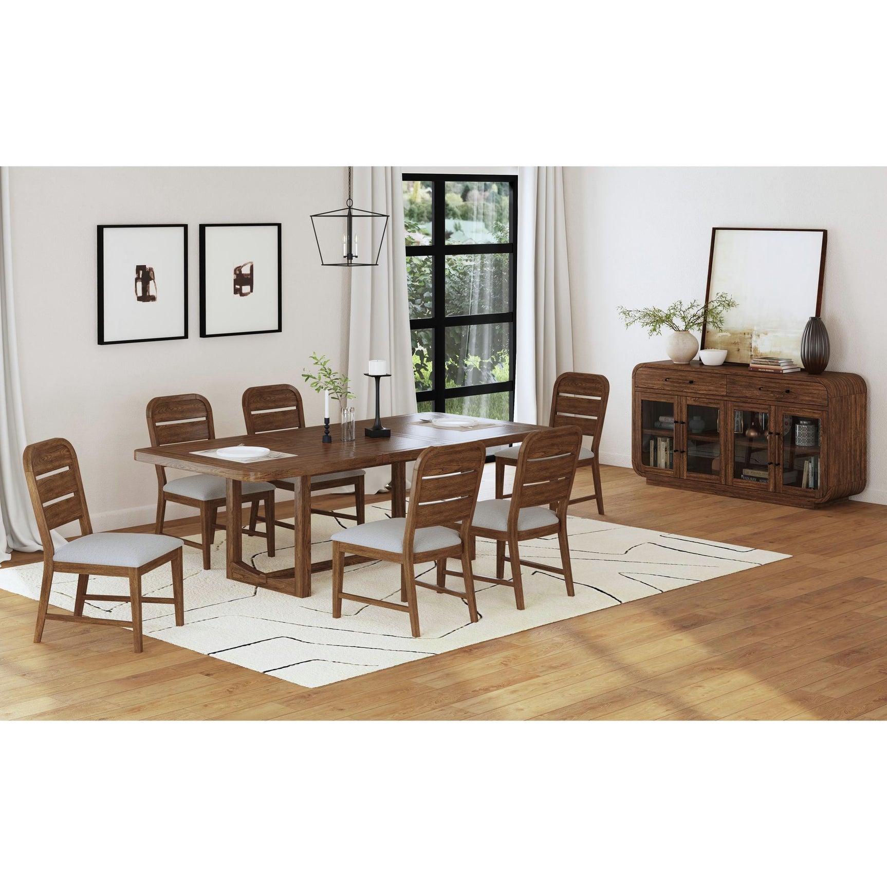 Glinda Server in Brown - Tampa Furniture Outlet