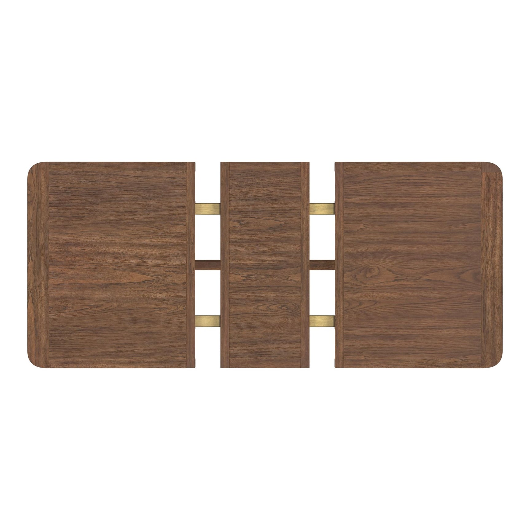 Glinda Dining Table with 18" Leaf in Brown - Tampa Furniture Outlet