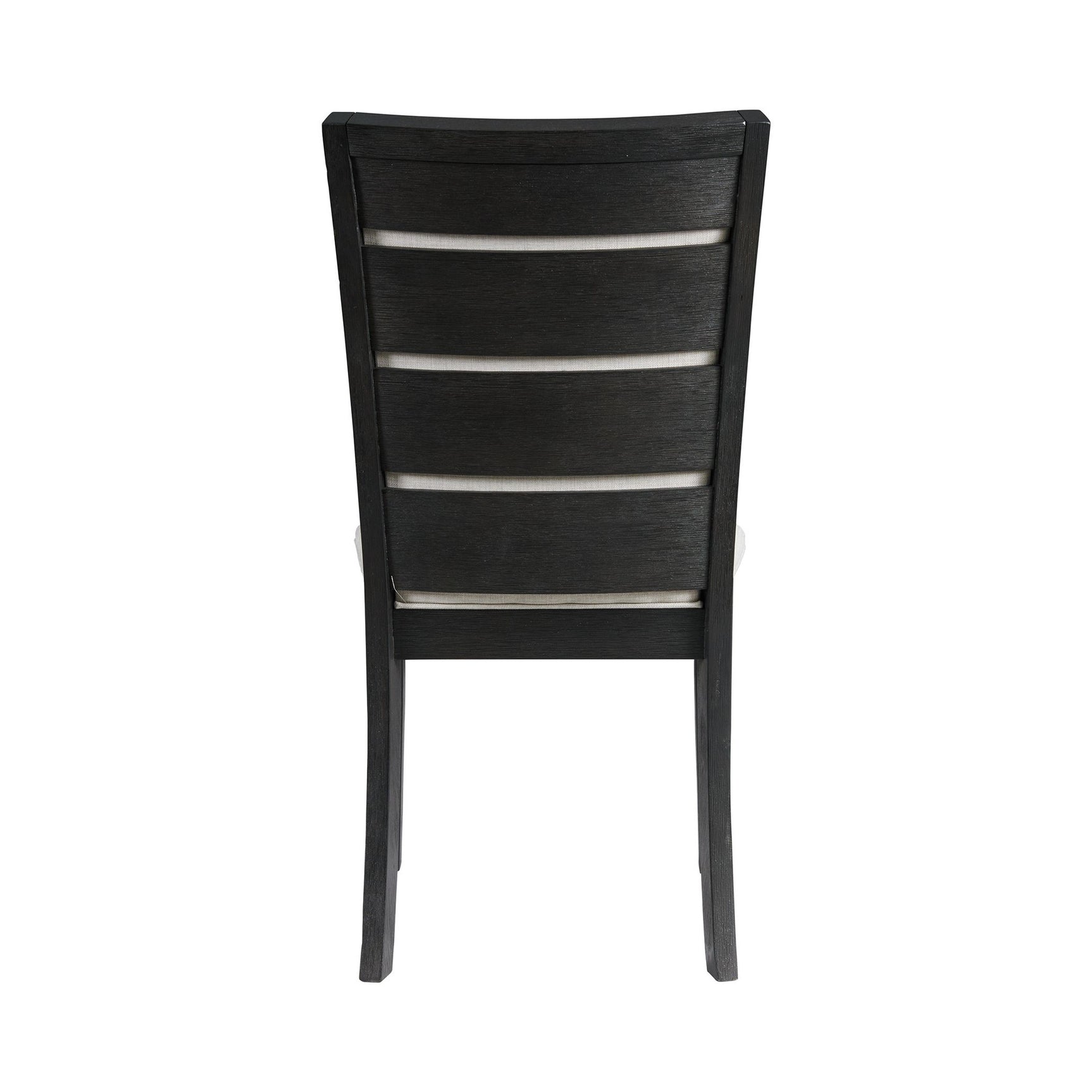 Grady Dining Slat Back Side Chair Black (2 Per Pack)