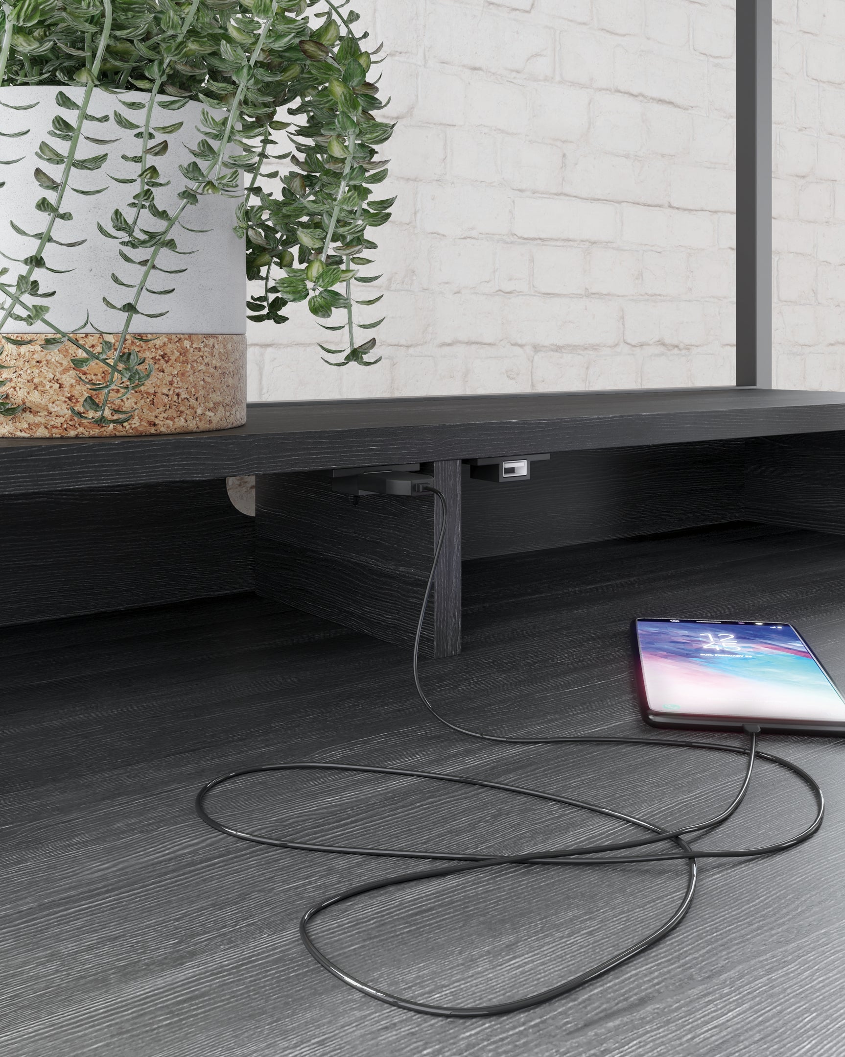 Yarlow Office Desk - Tampa Furniture Outlet