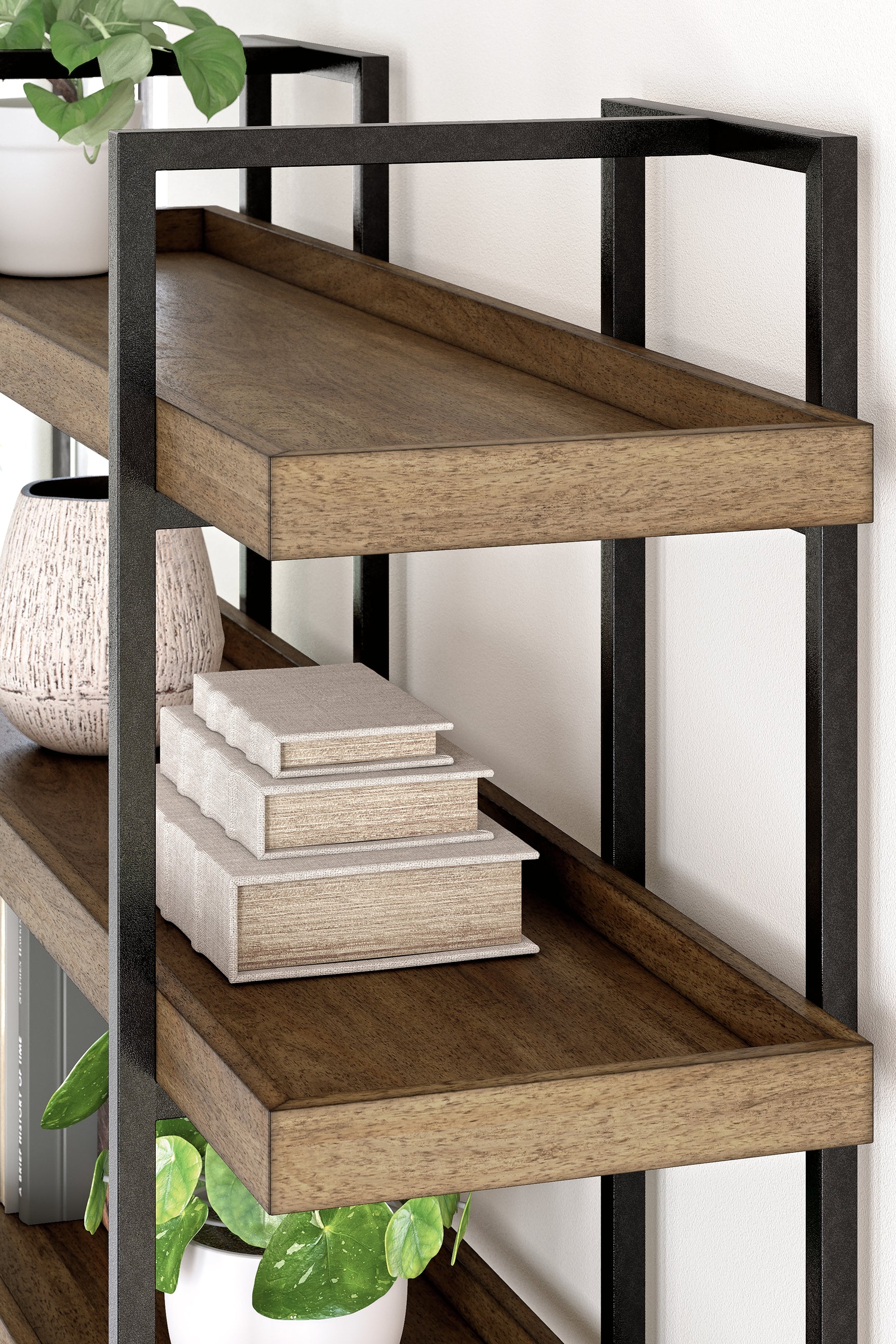 Montia Bookcase - Tampa Furniture Outlet