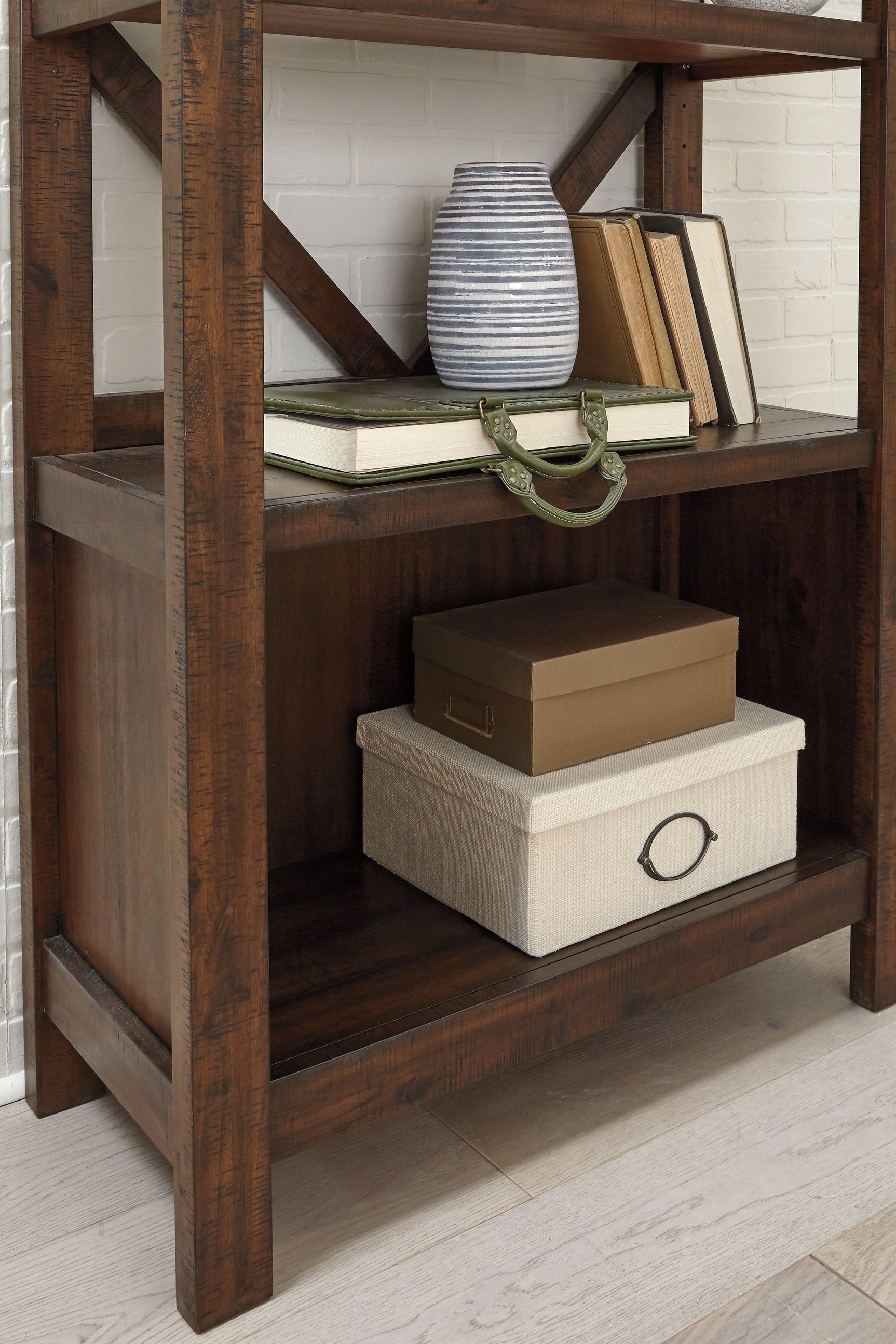 Baldridge Bookcase - Tampa Furniture Outlet